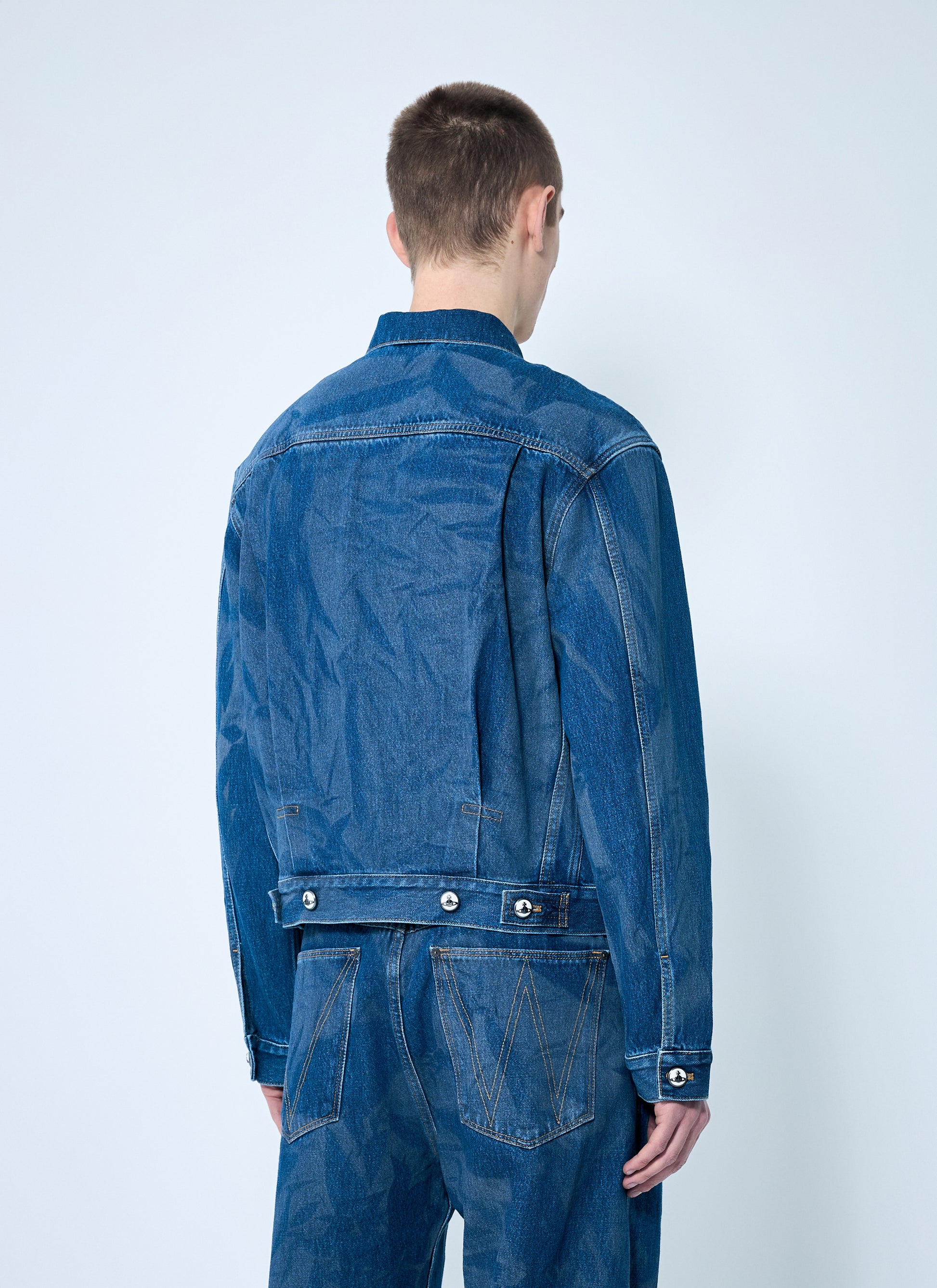 Vivienne Westwood Men Marlene Denim Jacket VIVIENNE WESTWOOD