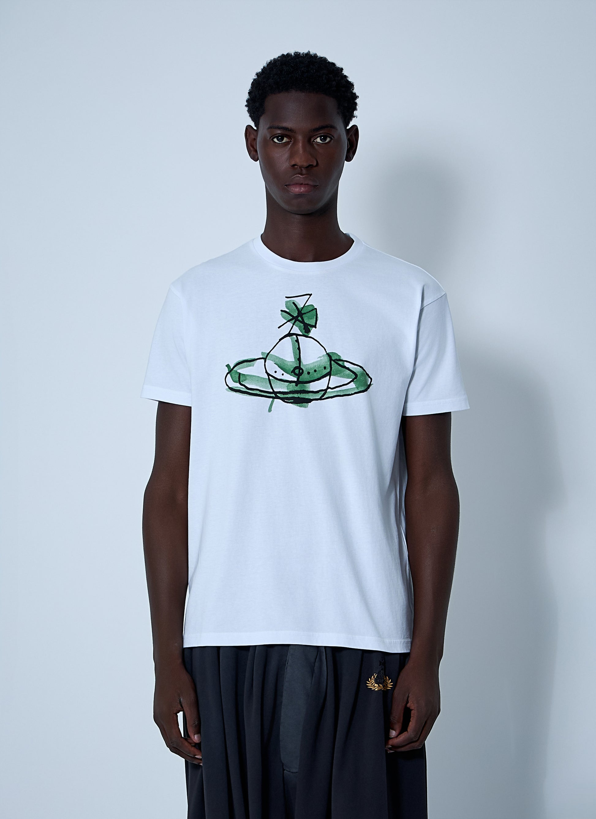 Vivienne Westwood Men Logo Motif T-Shirt VIVIENNE WESTWOOD