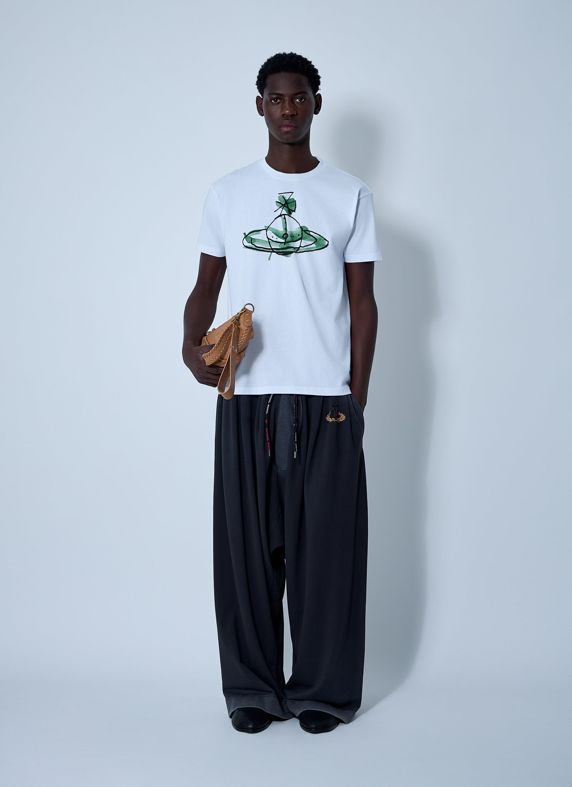 Vivienne Westwood Men Logo Motif T-Shirt VIVIENNE WESTWOOD