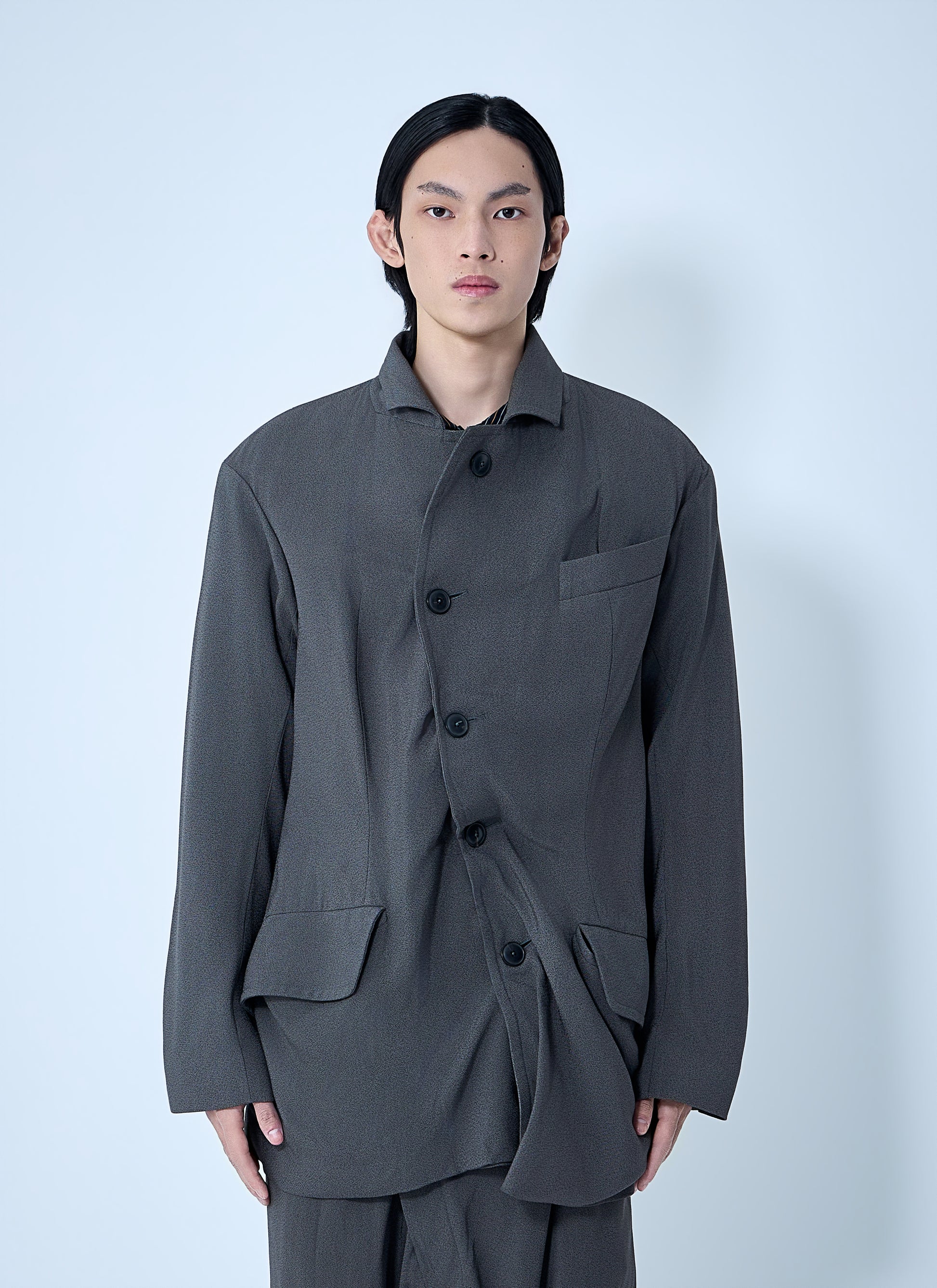 Vivienne Westwood Men Asymmetrical Wool Blazer VIVIENNE WESTWOOD