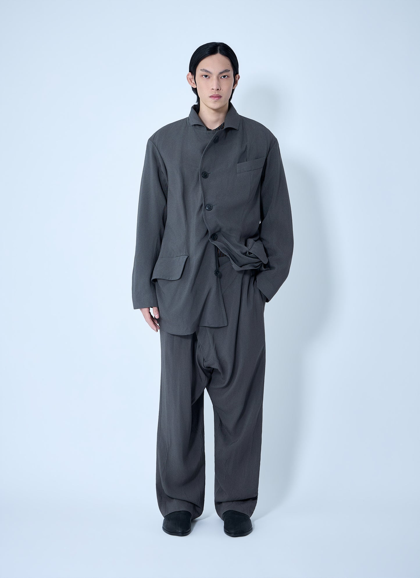 Vivienne Westwood Men Asymmetrical Wool Blazer VIVIENNE WESTWOOD