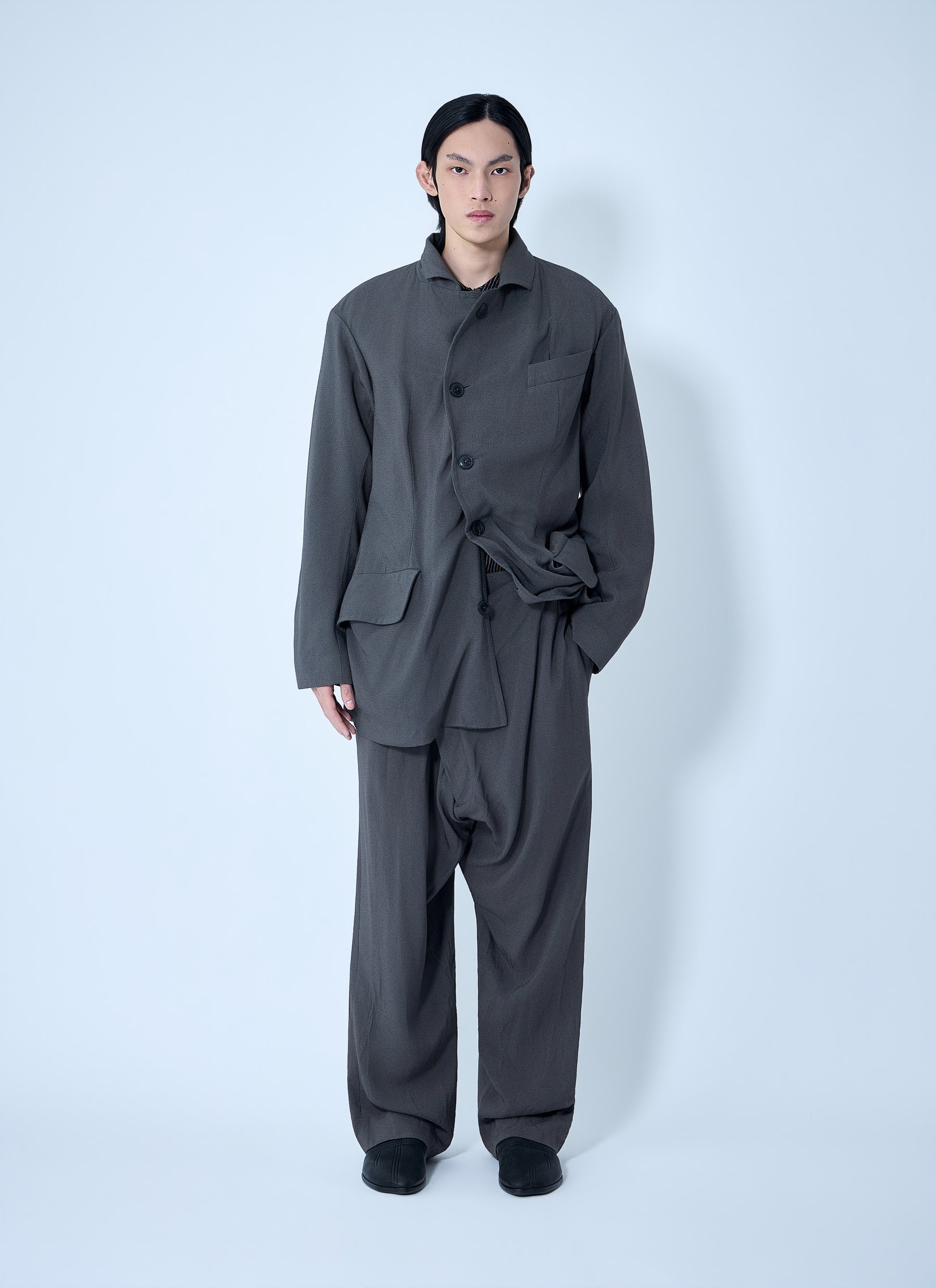 Vivienne Westwood Men Asymmetrical Wool Blazer VIVIENNE WESTWOOD