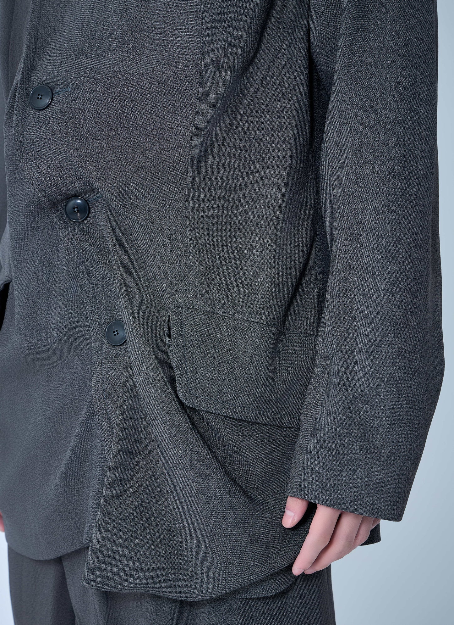 Vivienne Westwood Men Asymmetrical Wool Blazer VIVIENNE WESTWOOD