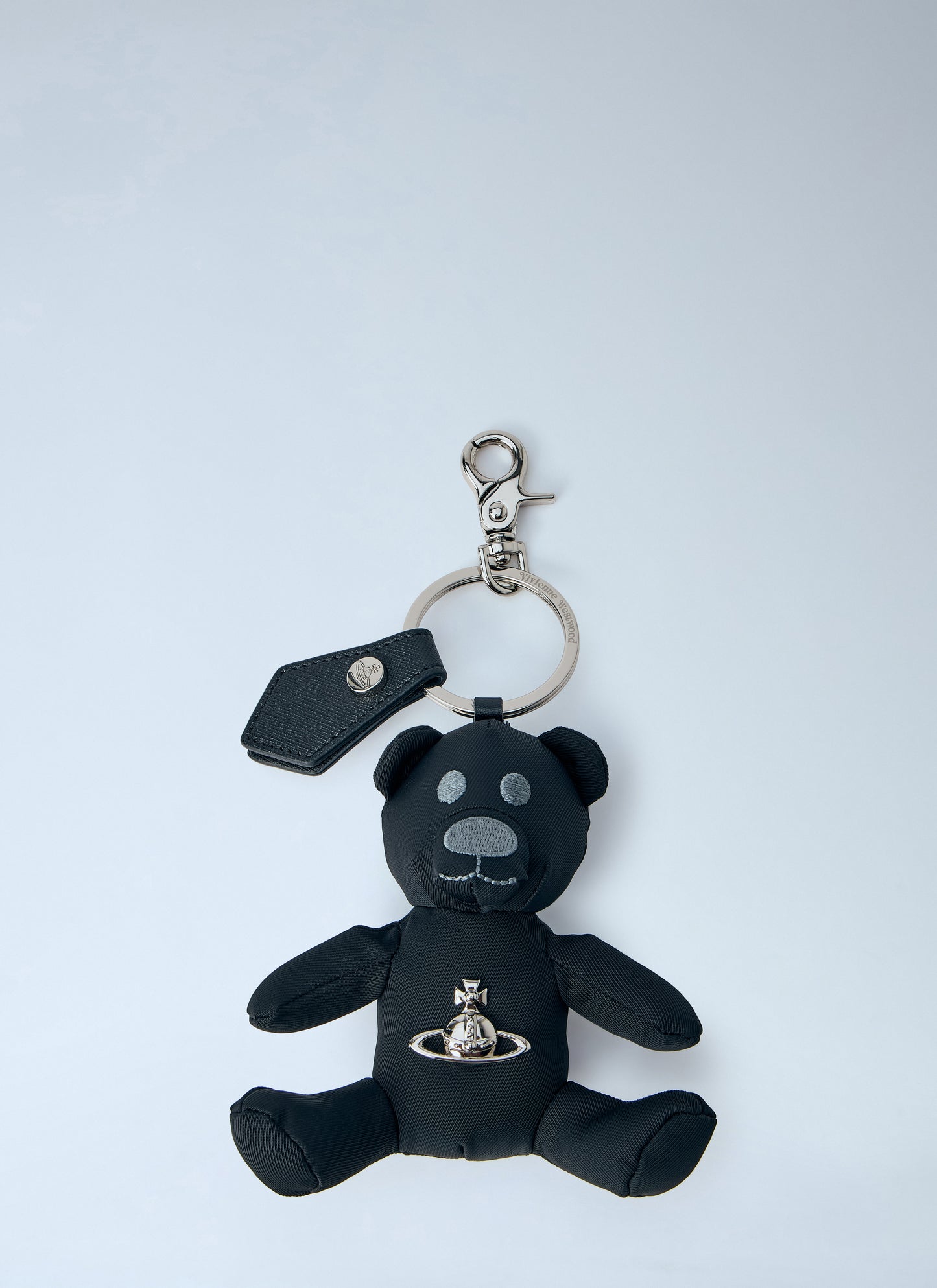 Vivienne Westwood Men Bear Keychain With Logo Plaque VIVIENNE WESTWOOD