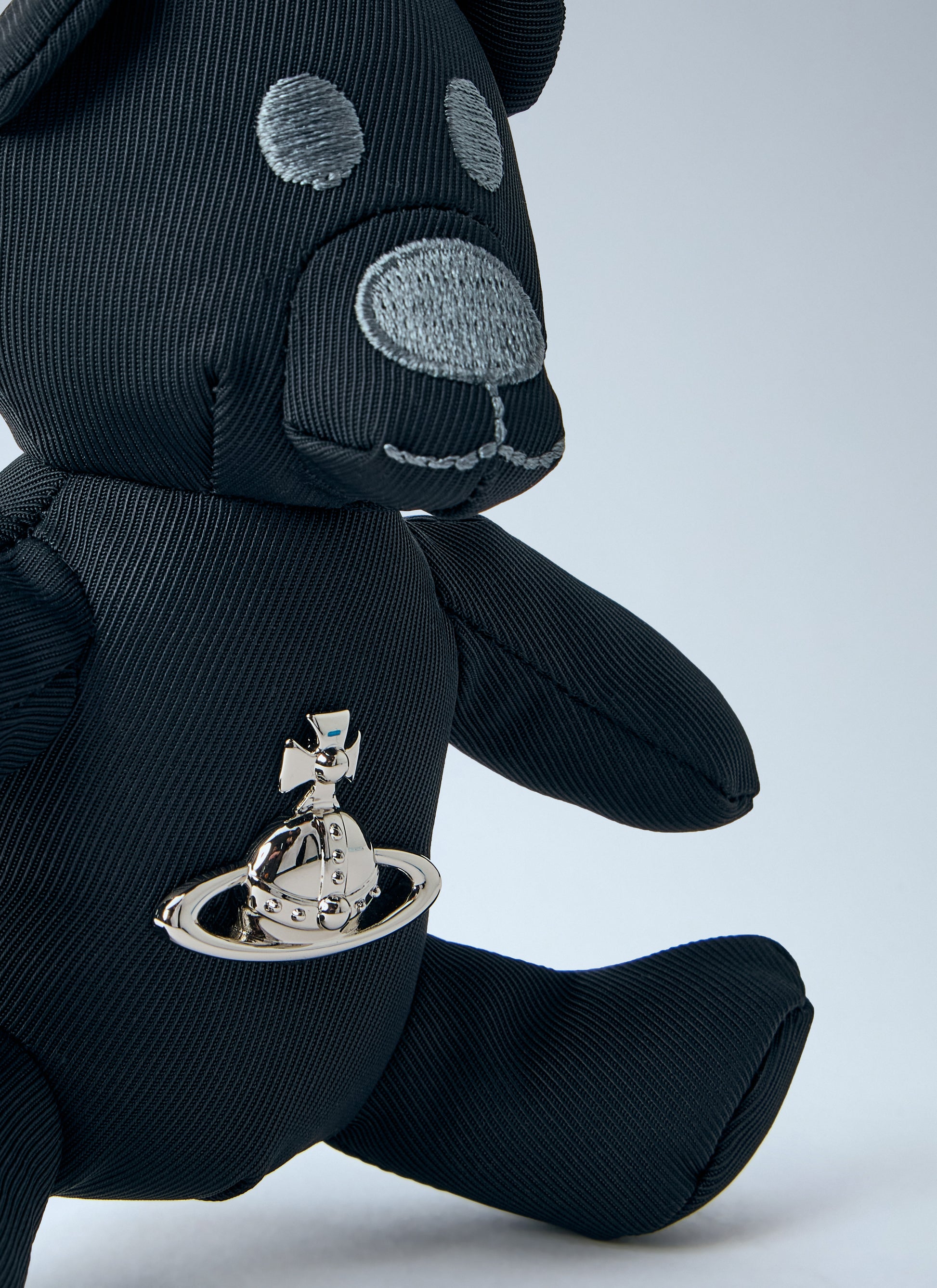 Vivienne Westwood Men Bear Keychain With Logo Plaque VIVIENNE WESTWOOD
