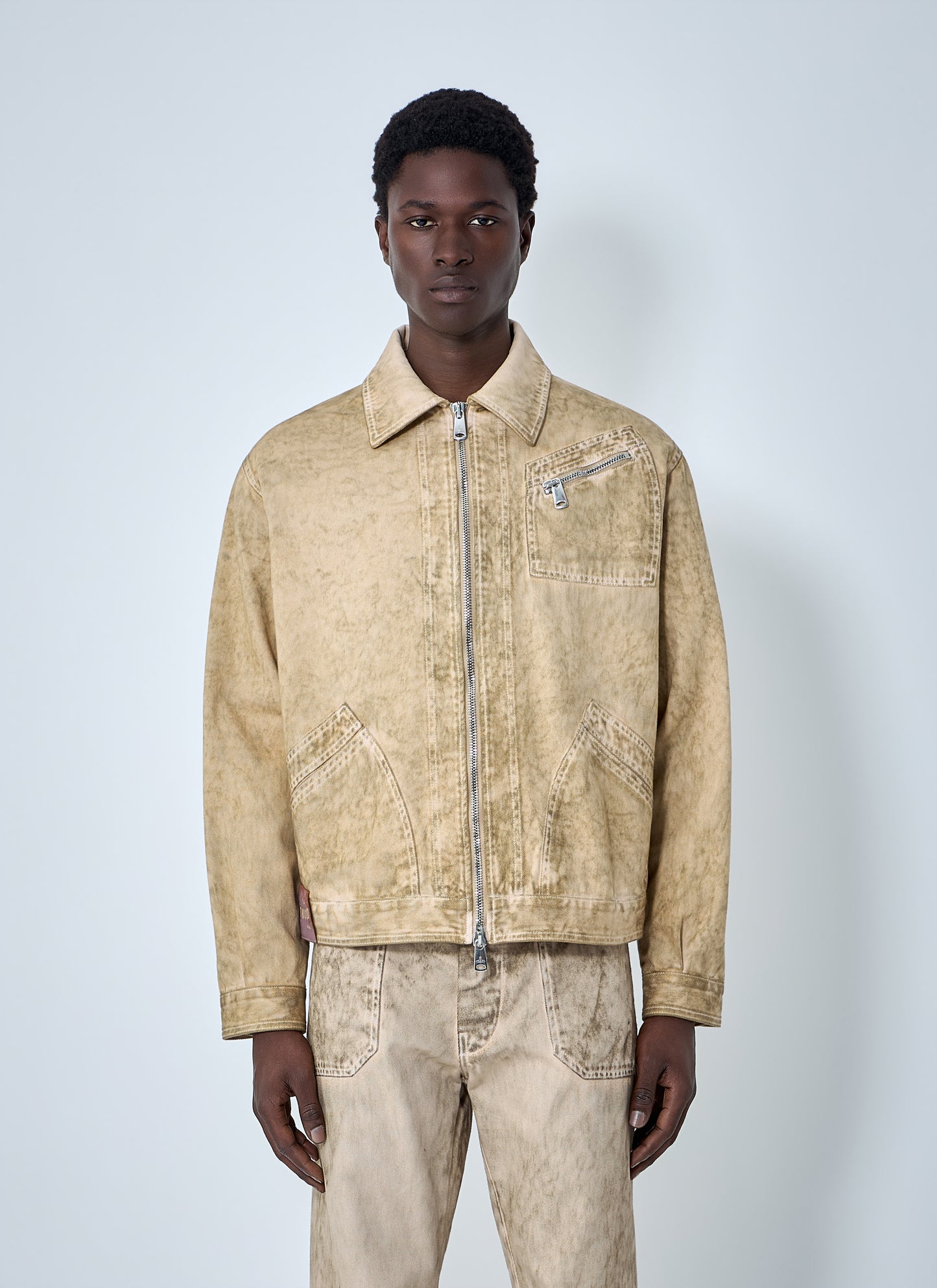 Vivienne Westwood Men Denim Zip Jacket VIVIENNE WESTWOOD