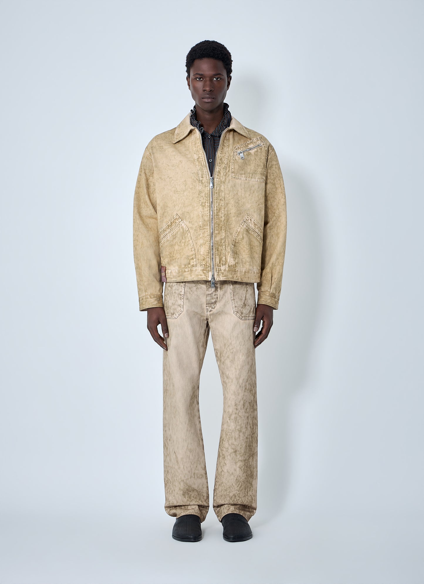 Vivienne Westwood Men Denim Zip Jacket VIVIENNE WESTWOOD