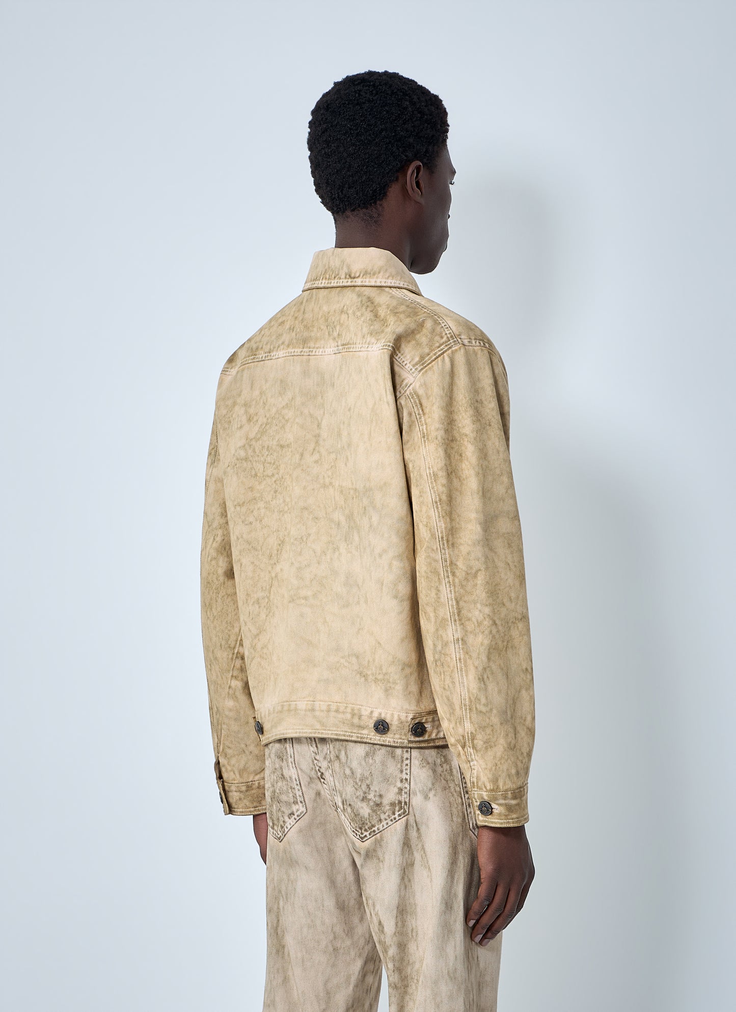 Vivienne Westwood Men Denim Zip Jacket VIVIENNE WESTWOOD