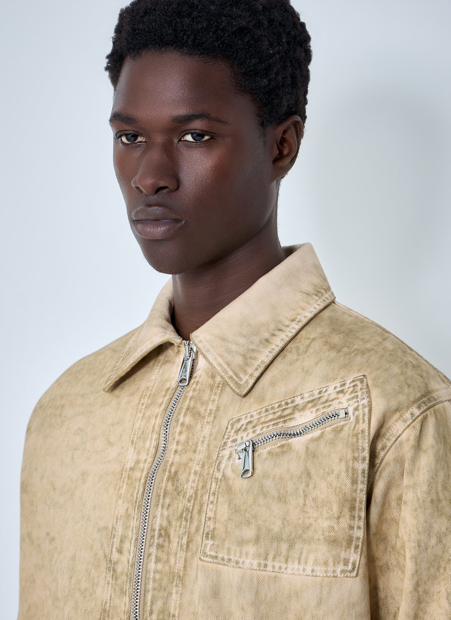Vivienne Westwood Men Denim Zip Jacket VIVIENNE WESTWOOD