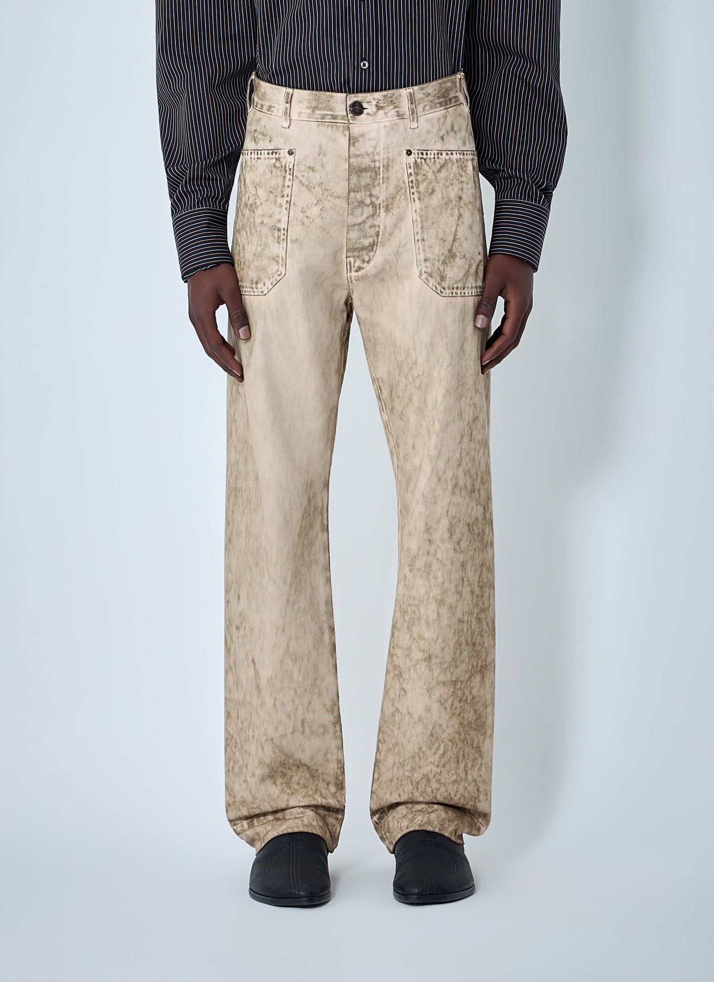 Vivienne Westwood Men Wide-Leg Denim Jeans VIVIENNE WESTWOOD