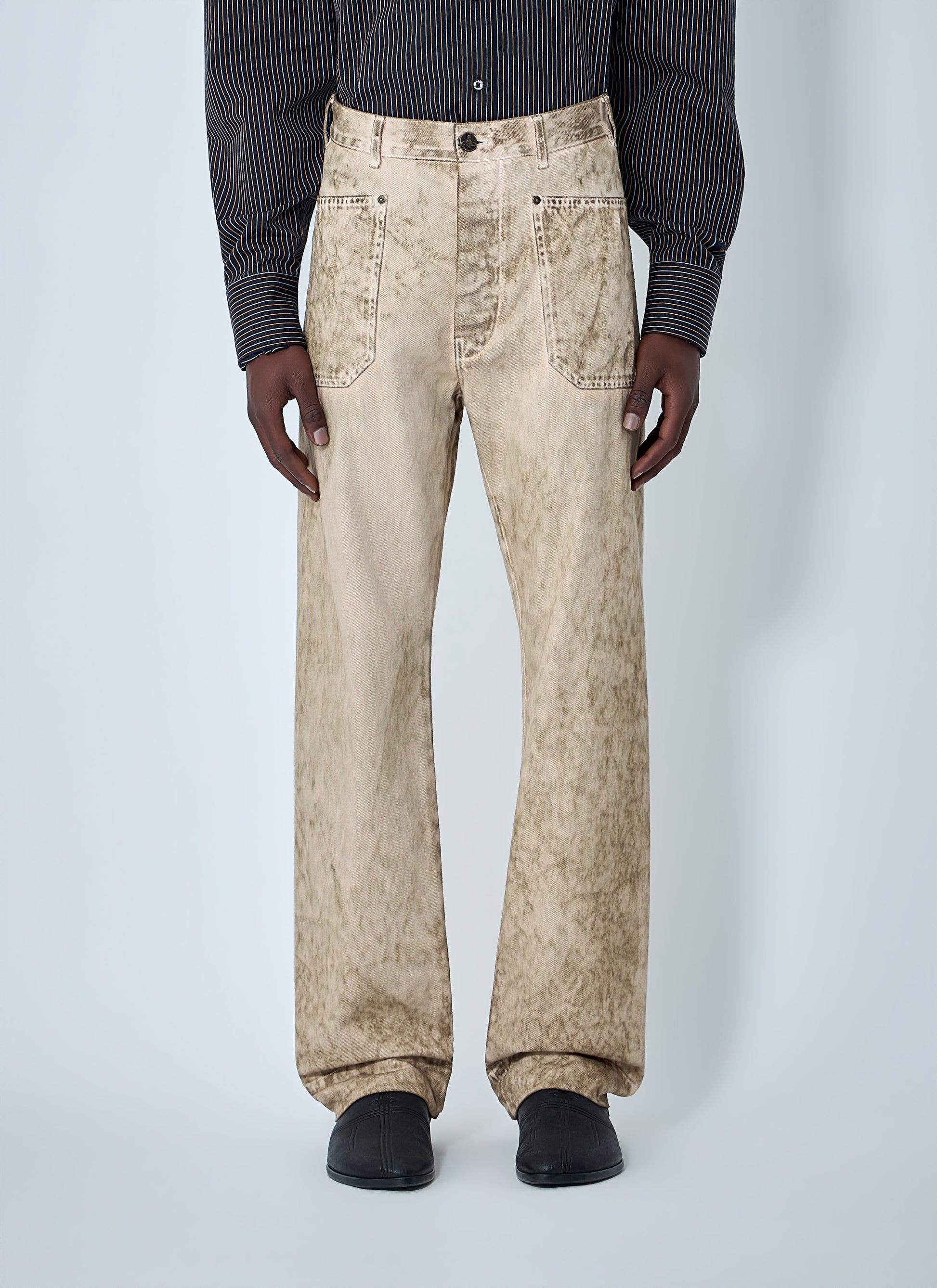Vivienne Westwood Men Wide-Leg Denim Jeans VIVIENNE WESTWOOD