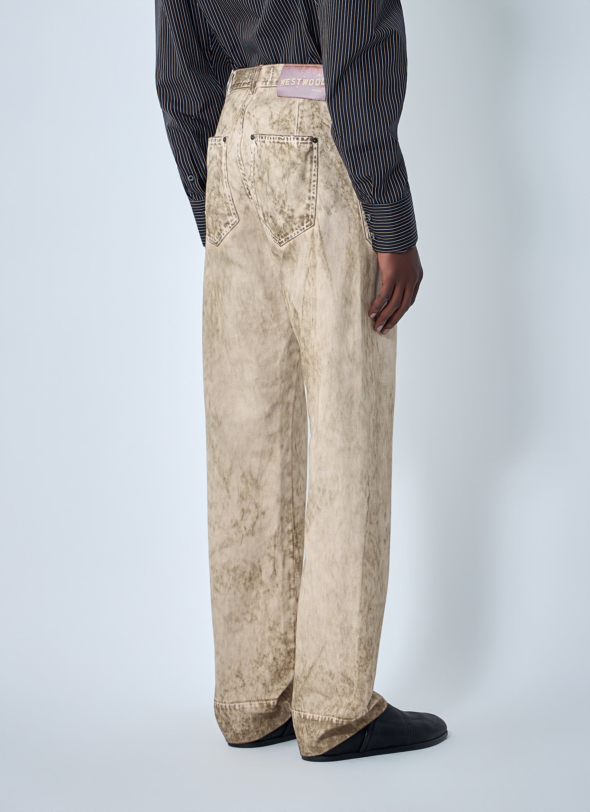 Vivienne Westwood Men Wide-Leg Denim Jeans VIVIENNE WESTWOOD