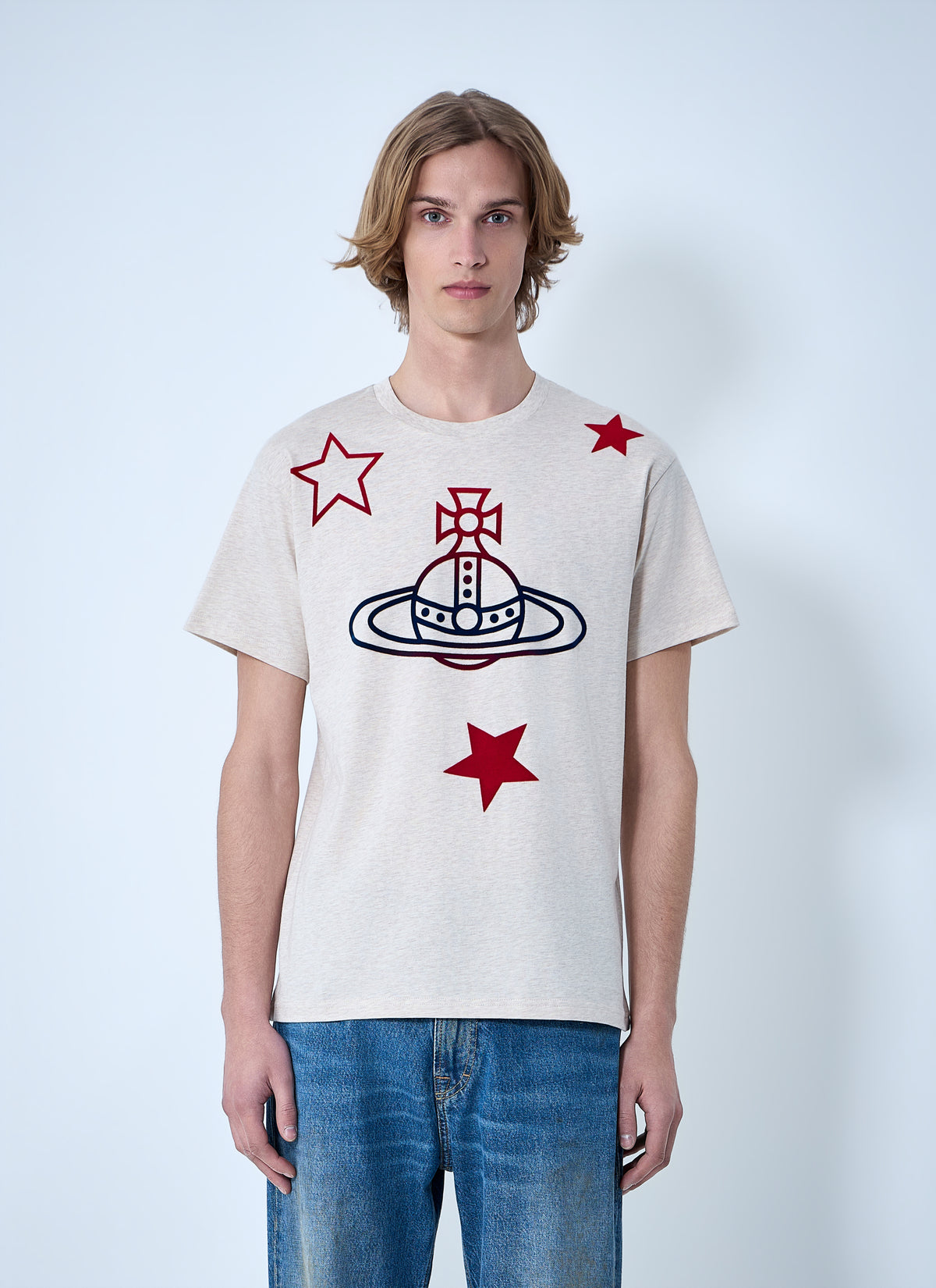Vivienne Westwood Men Orb And Stars T-Shirt VIVIENNE WESTWOOD