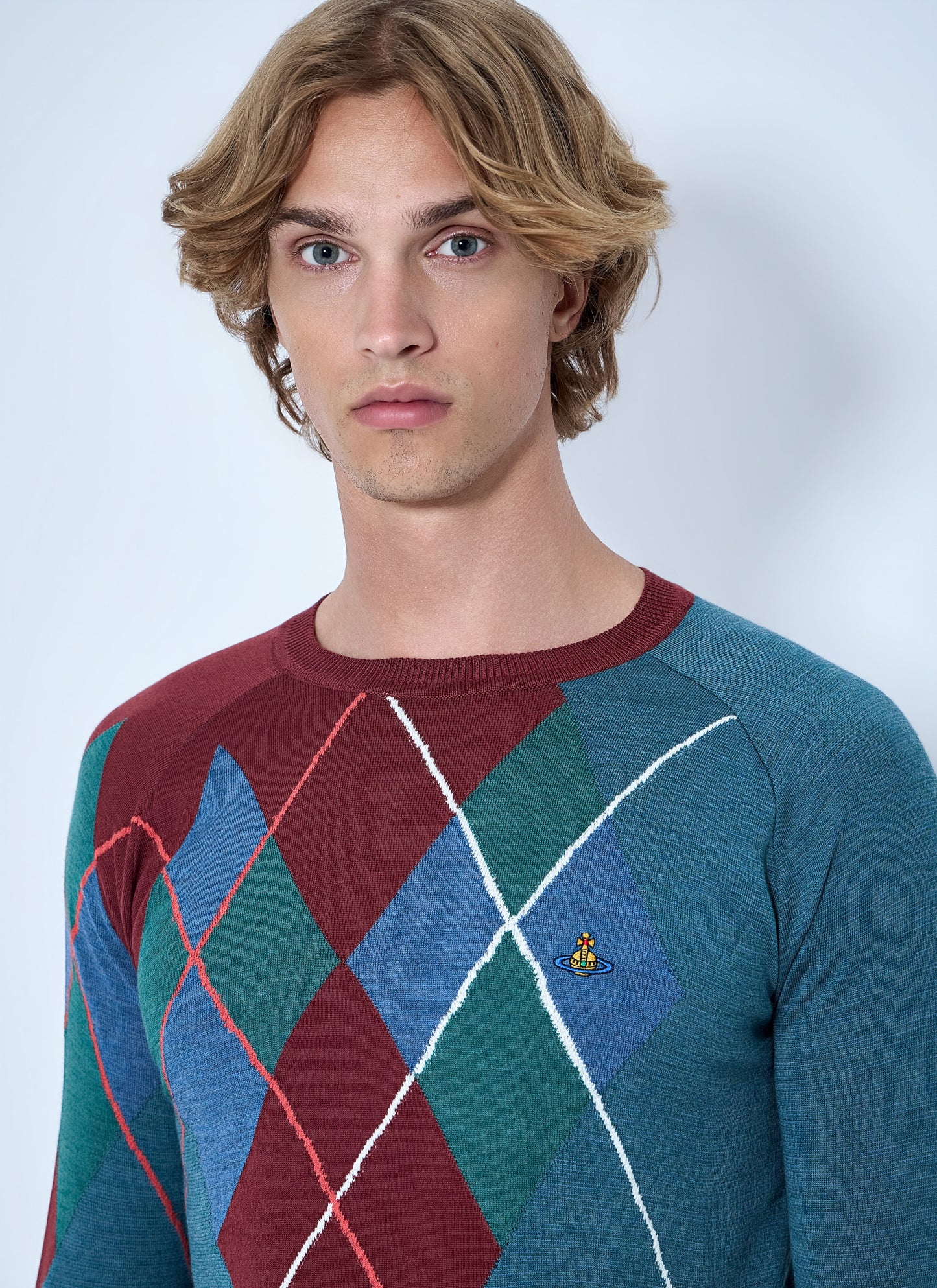Vivienne Westwood Men Argyle Sweater VIVIENNE WESTWOOD
