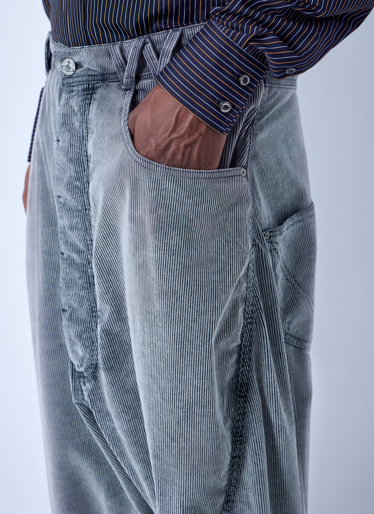 Vivienne Westwood Men Twisted Seam Jeans VIVIENNE WESTWOOD