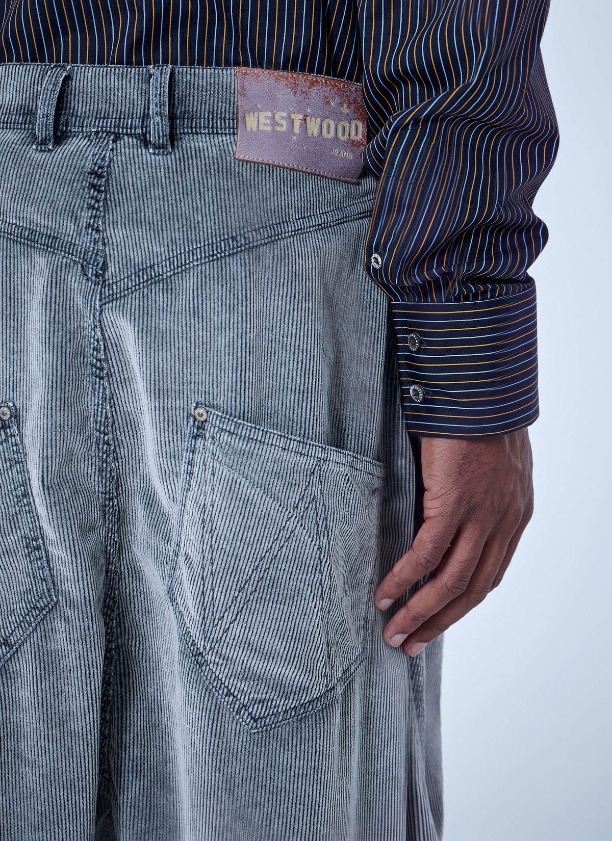 Vivienne Westwood Men Twisted Seam Jeans VIVIENNE WESTWOOD