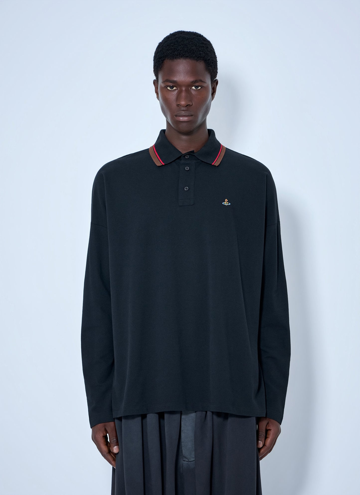 Vivienne Westwood Men Long Sleeve Polo Shirt VIVIENNE WESTWOOD