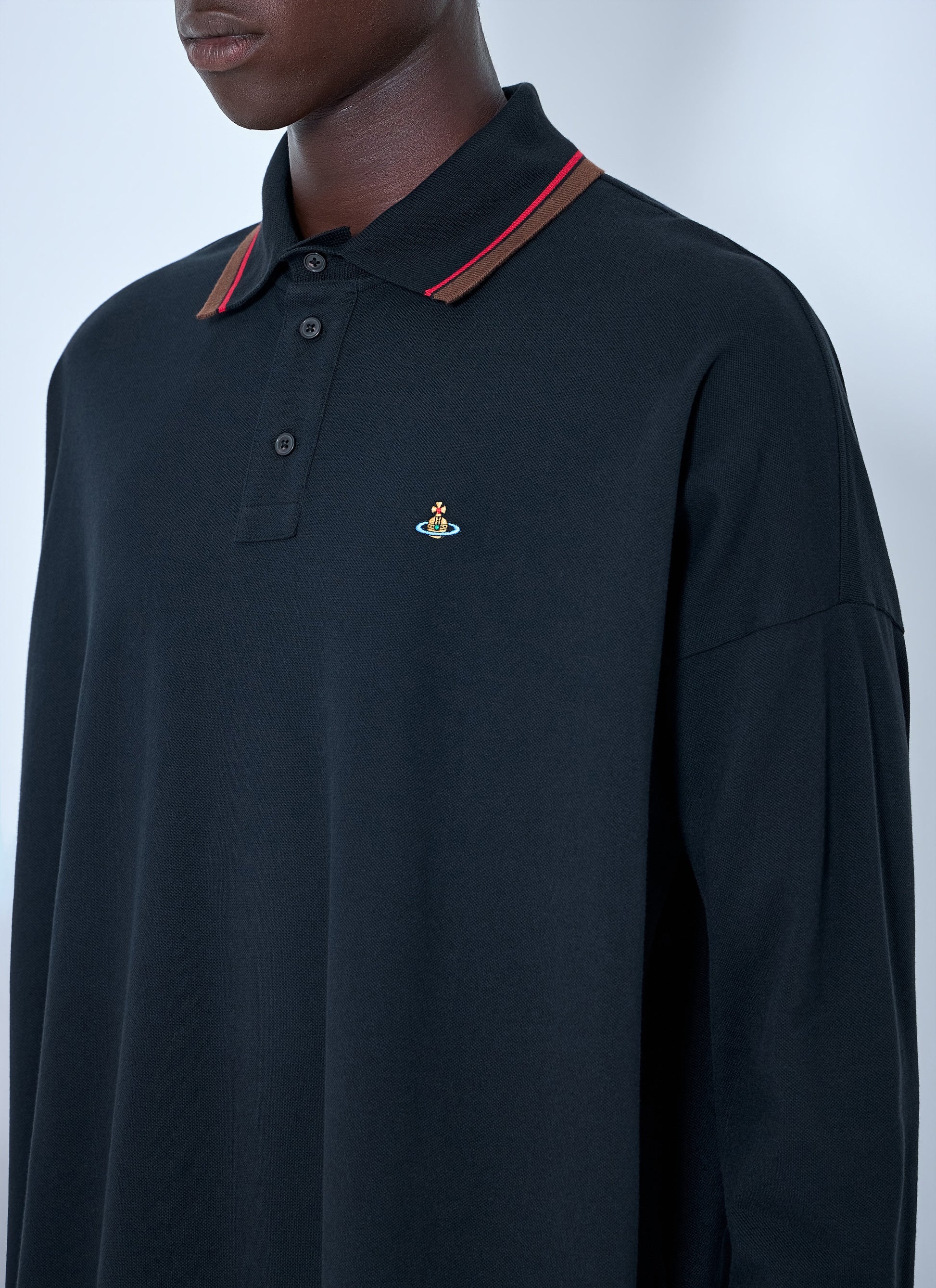 Vivienne Westwood Men Long Sleeve Polo Shirt VIVIENNE WESTWOOD