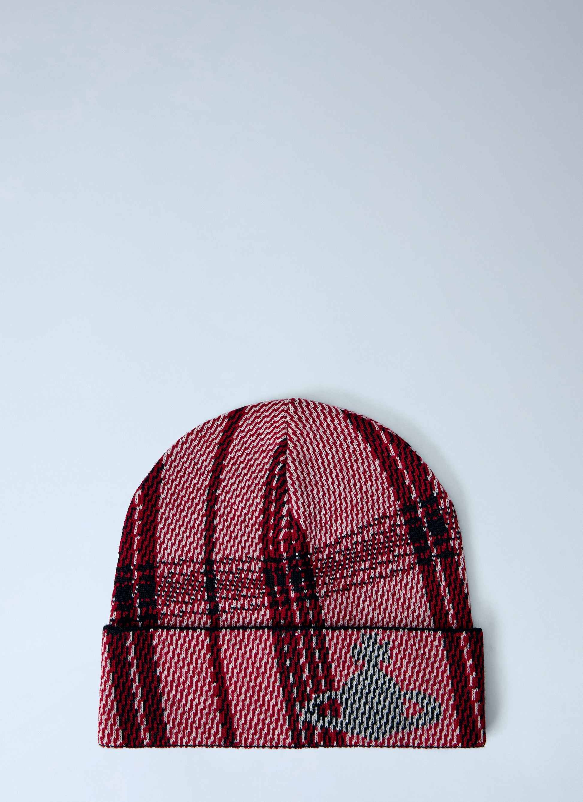 Vivienne Westwood Men Check Knit Beanie VIVIENNE WESTWOOD