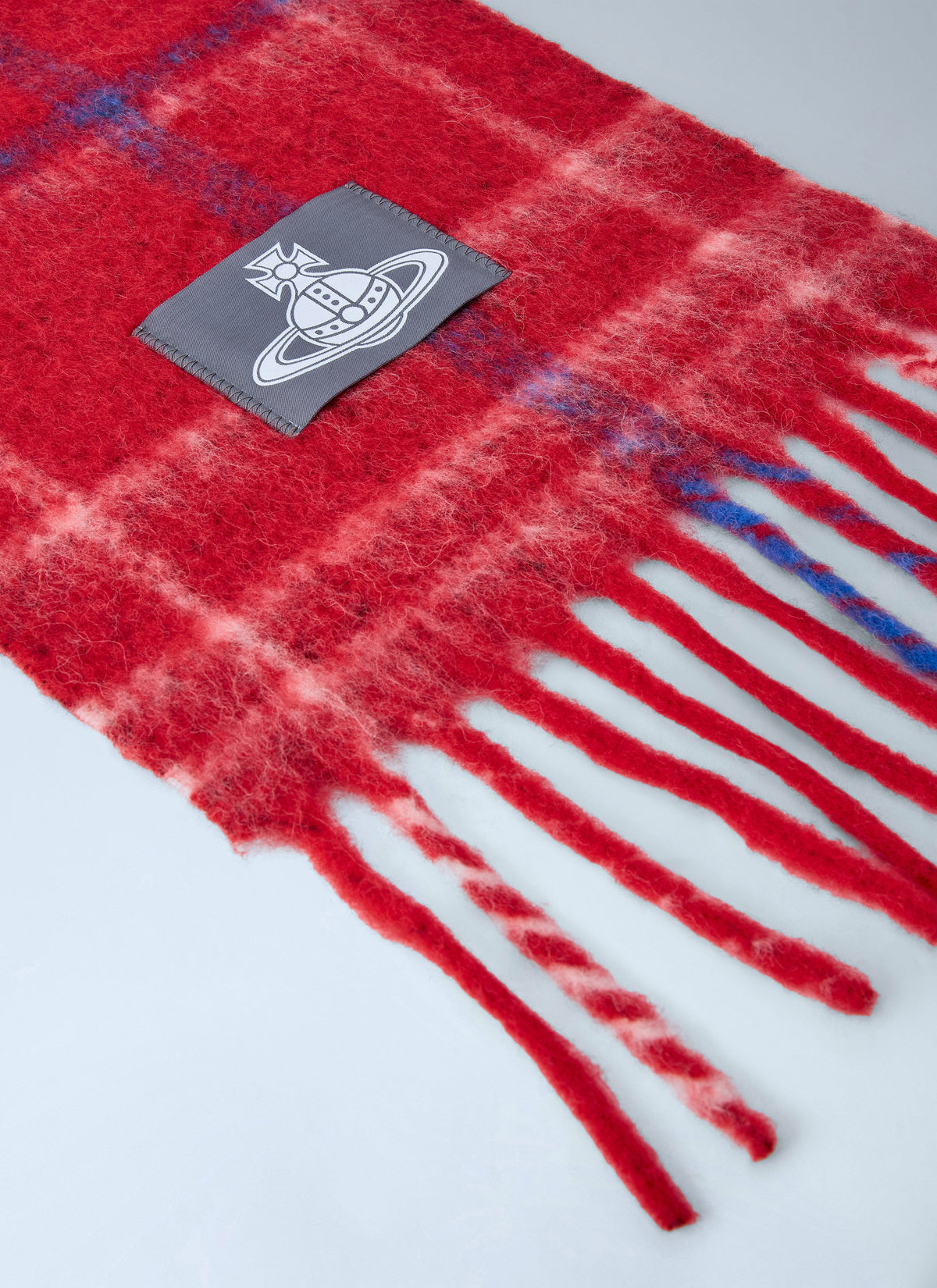 Vivienne Westwood Men Checked Wool Scarf VIVIENNE WESTWOOD