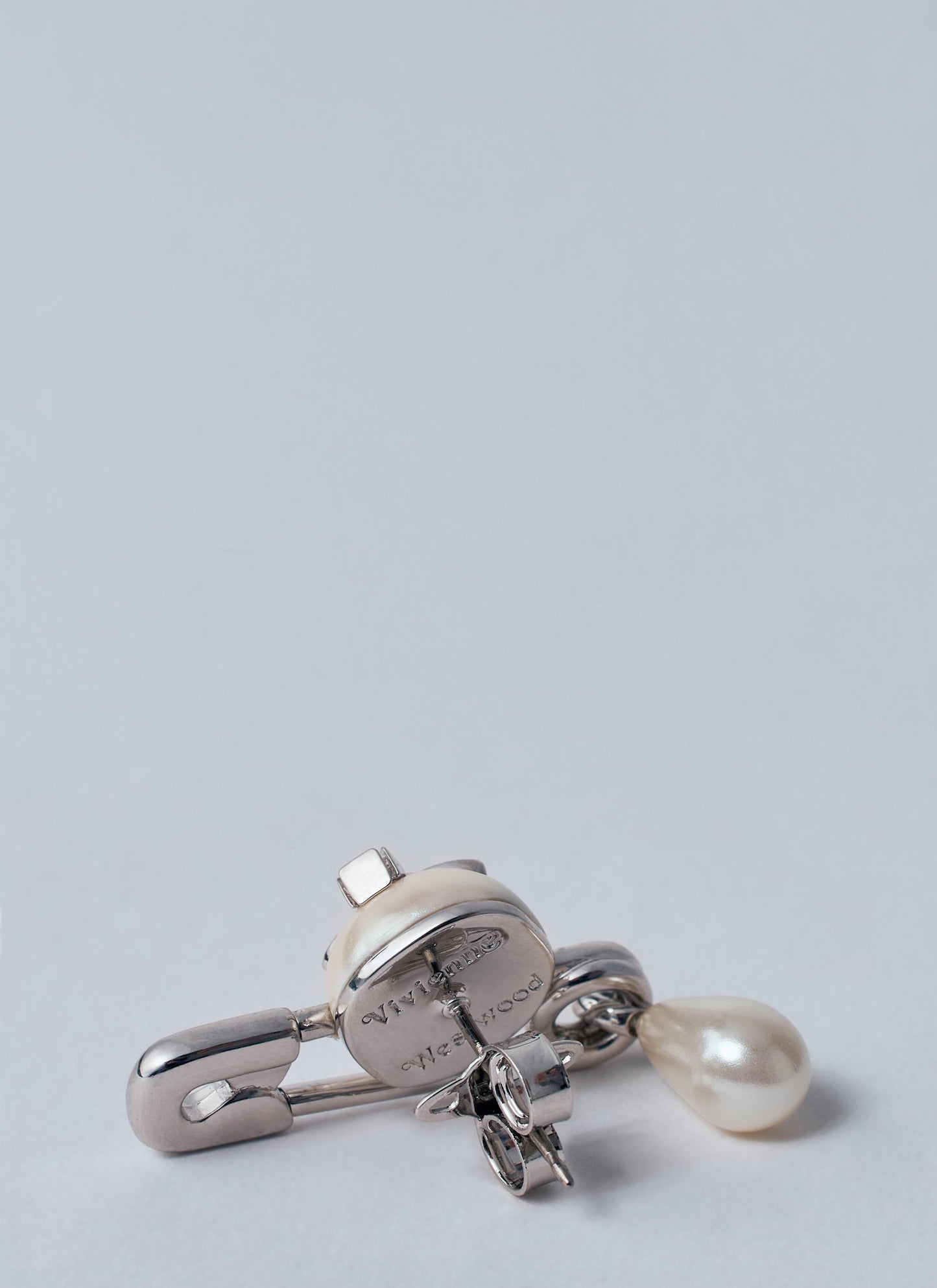 Vivienne Westwood Men Claude Small Stud Earrings VIVIENNE WESTWOOD
