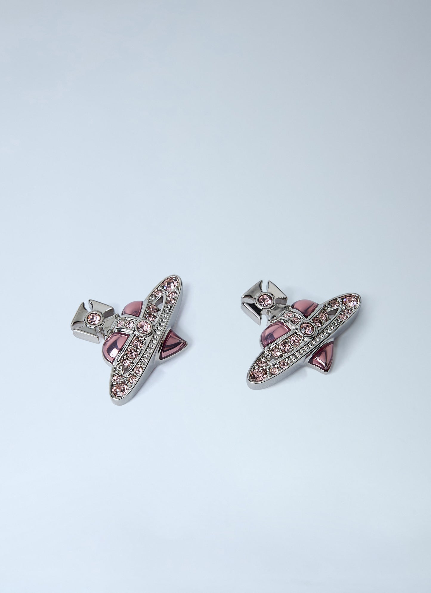 Vivienne Westwood Men New Diamante Heart Earrings VIVIENNE WESTWOOD