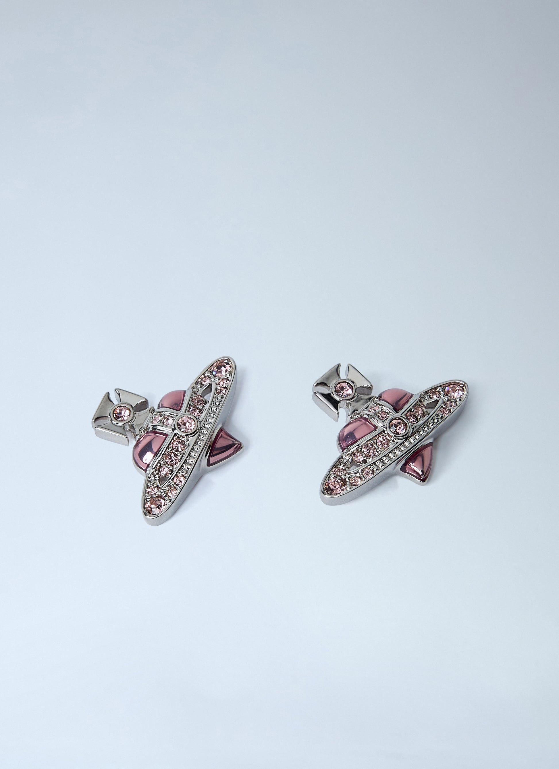 Vivienne Westwood Men New Diamante Heart Earrings VIVIENNE WESTWOOD