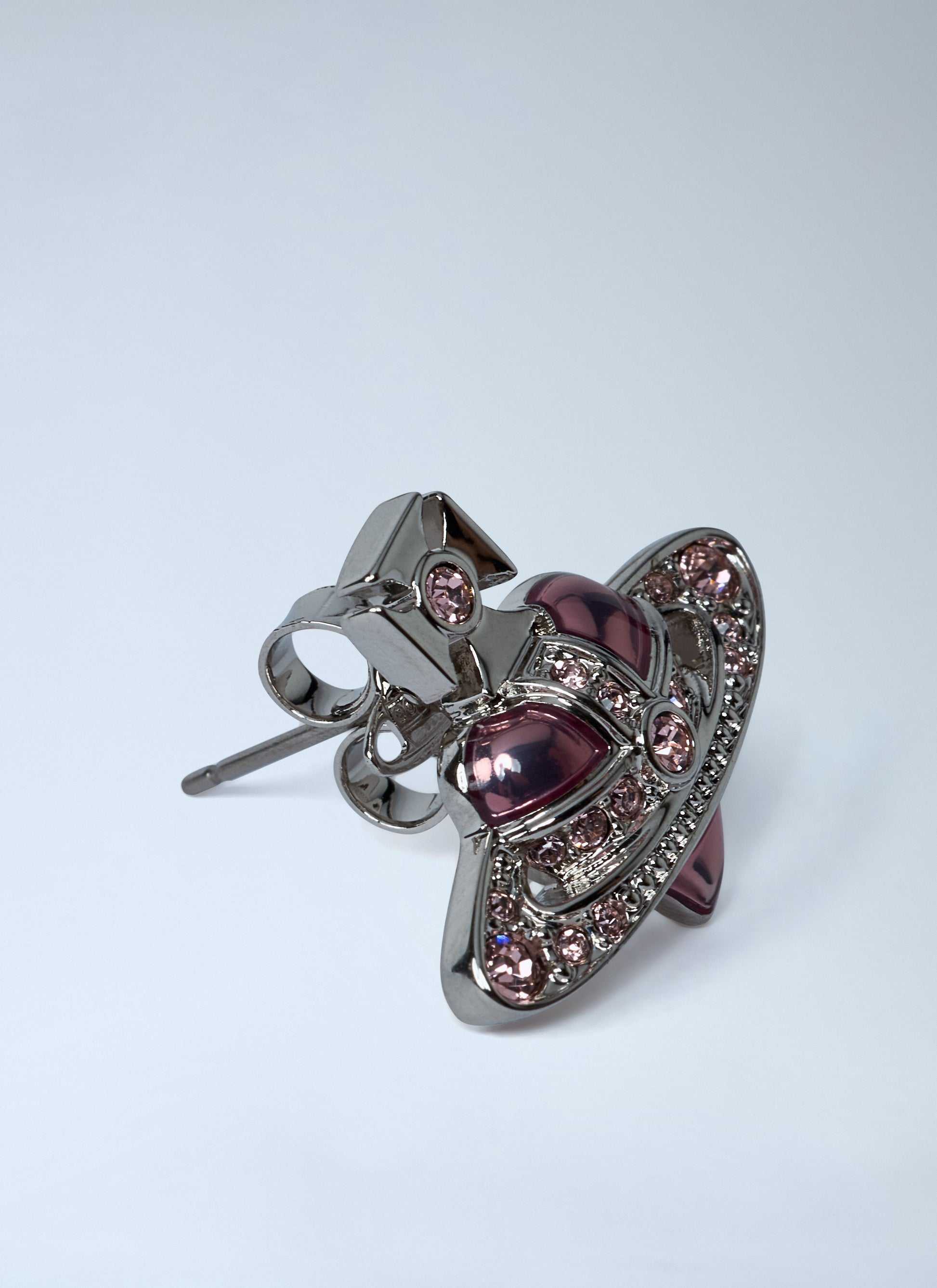 Vivienne Westwood Men New Diamante Heart Earrings VIVIENNE WESTWOOD