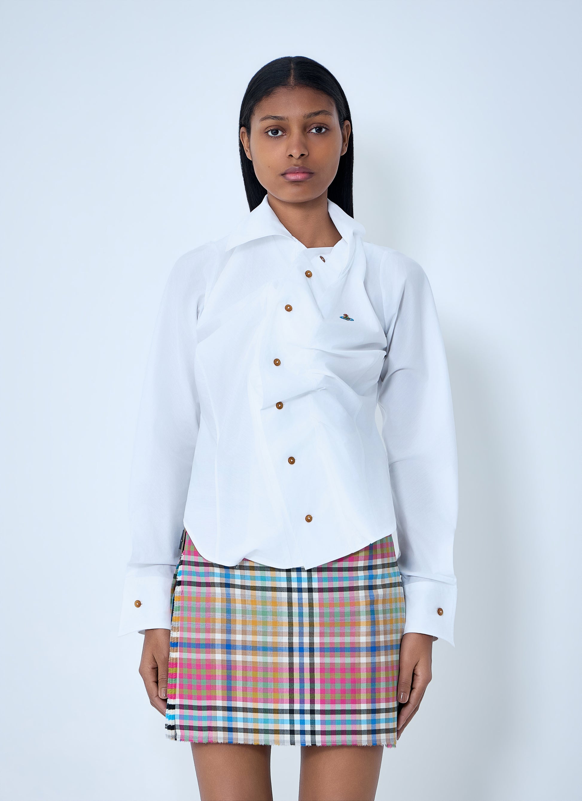 Vivienne Westwood Women Asymmetrical Button-Detail Shirt VIVIENNE WESTWOOD