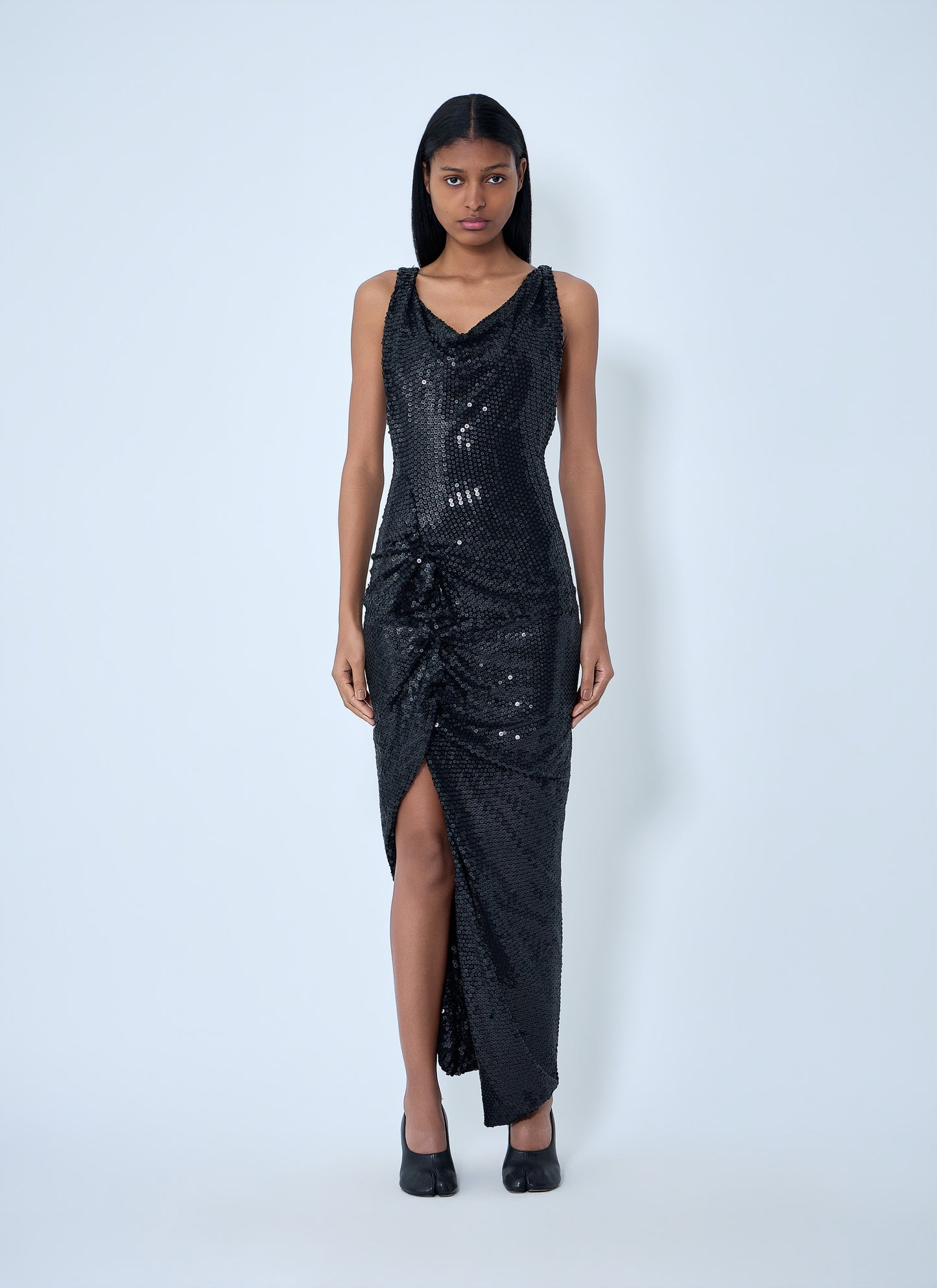 Vivienne Westwood Women Sequined Cowl Neck Gown VIVIENNE WESTWOOD