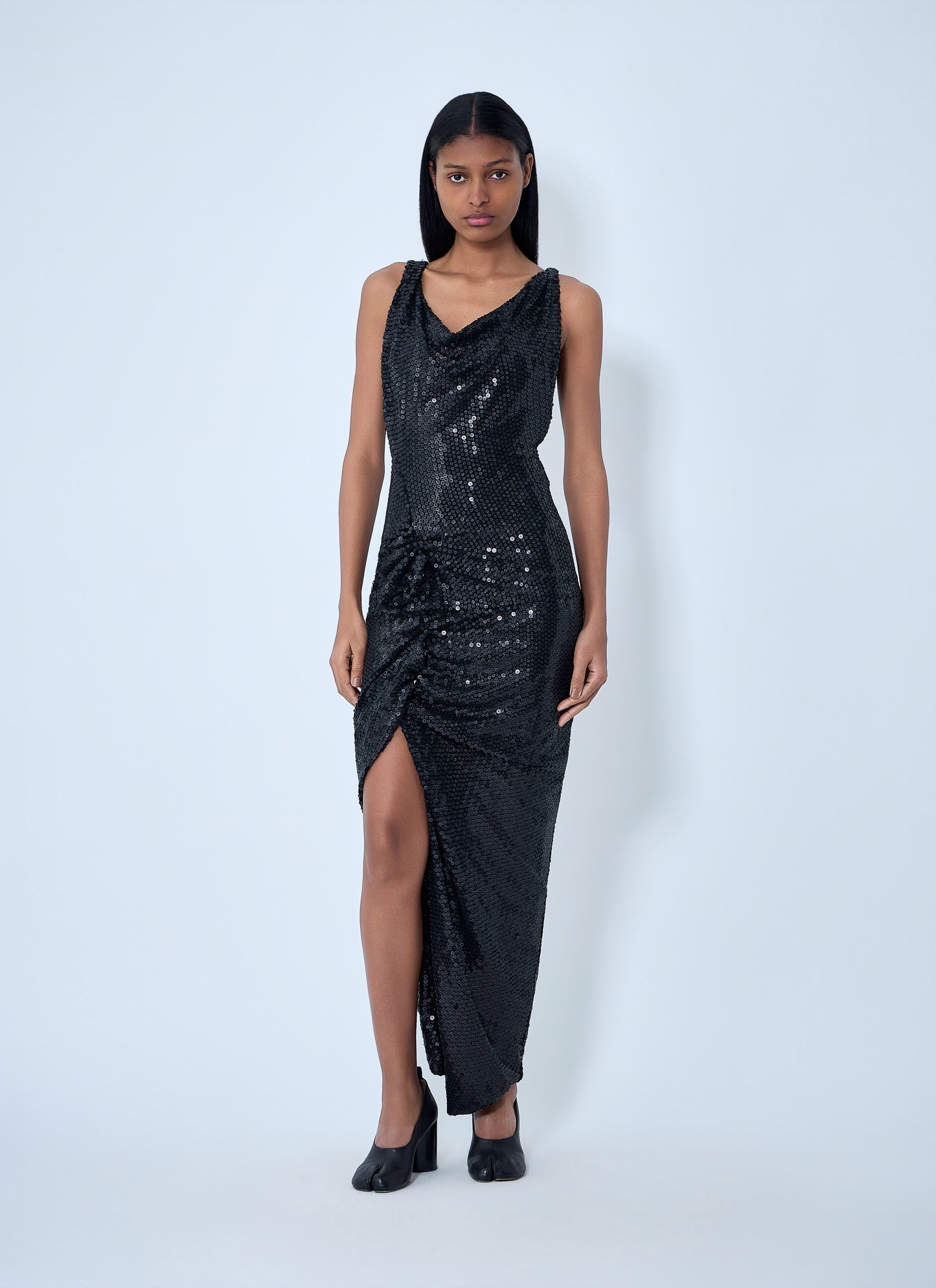 Vivienne Westwood Women Sequined Cowl Neck Gown VIVIENNE WESTWOOD