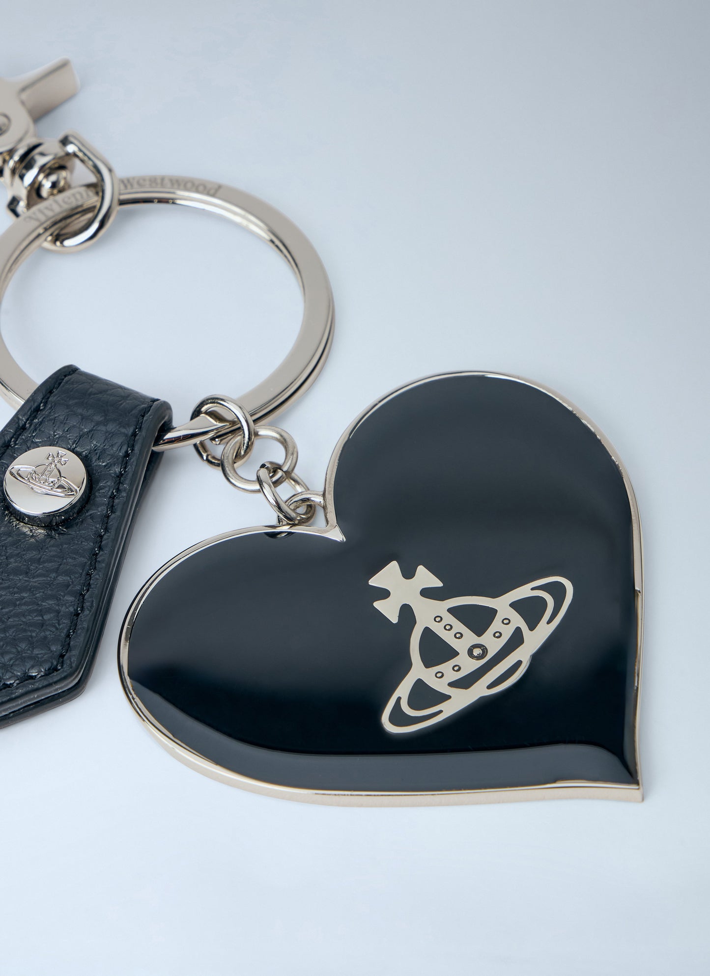 Vivienne Westwood Women Mirror Heart Orb Keyring VIVIENNE WESTWOOD