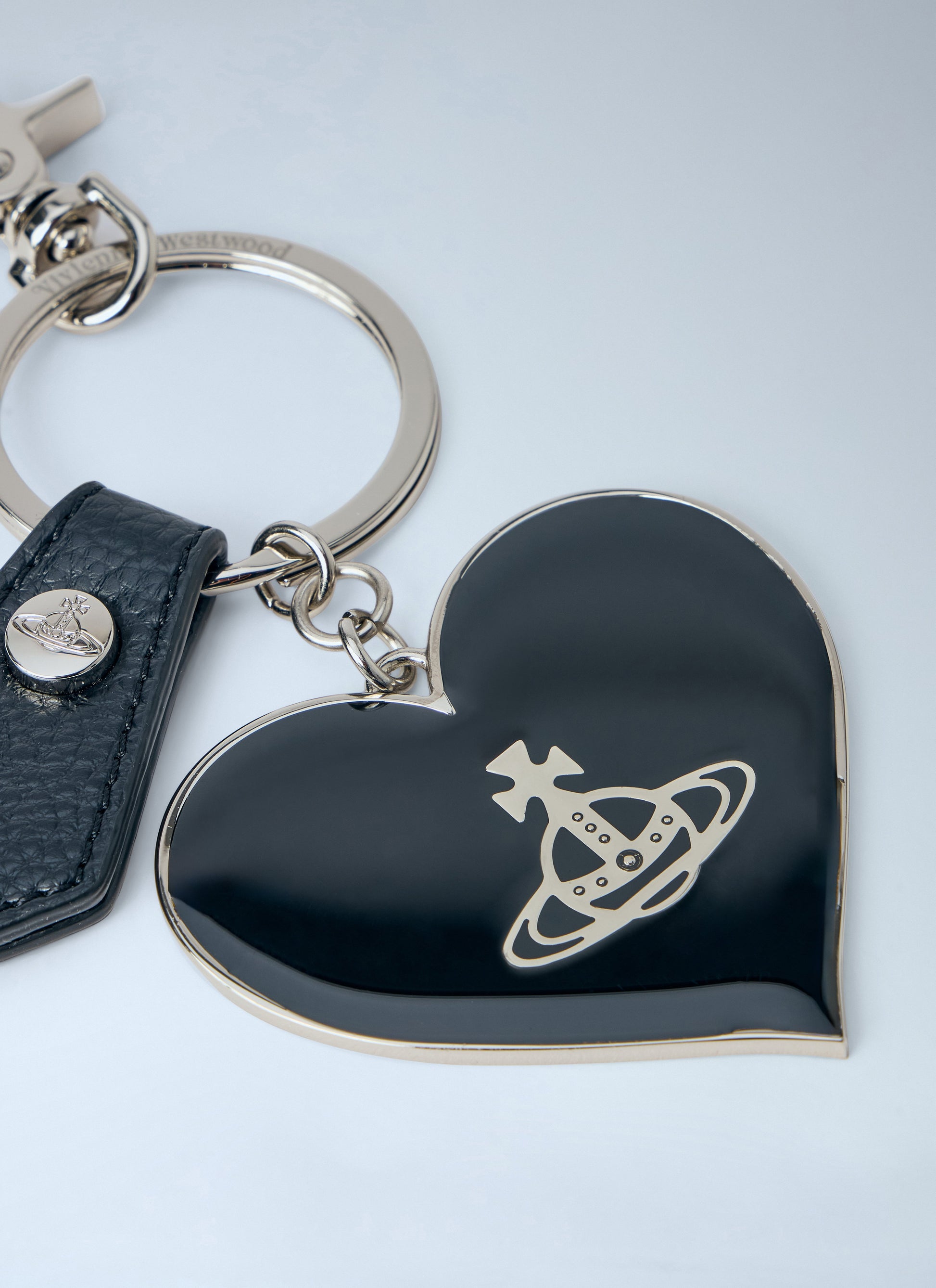 Vivienne Westwood Women Mirror Heart Orb Keyring VIVIENNE WESTWOOD