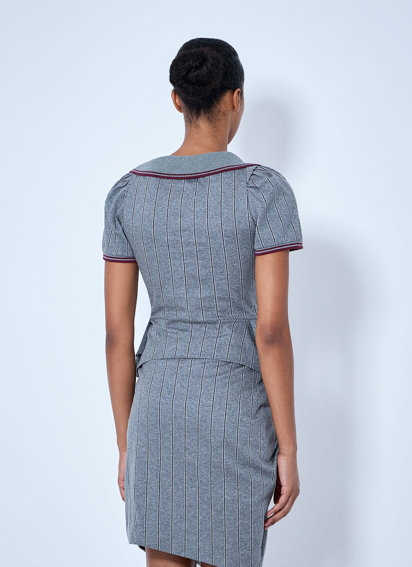 Vivienne Westwood Women Monday Striped Cotton Polo Shirt VIVIENNE WESTWOOD
