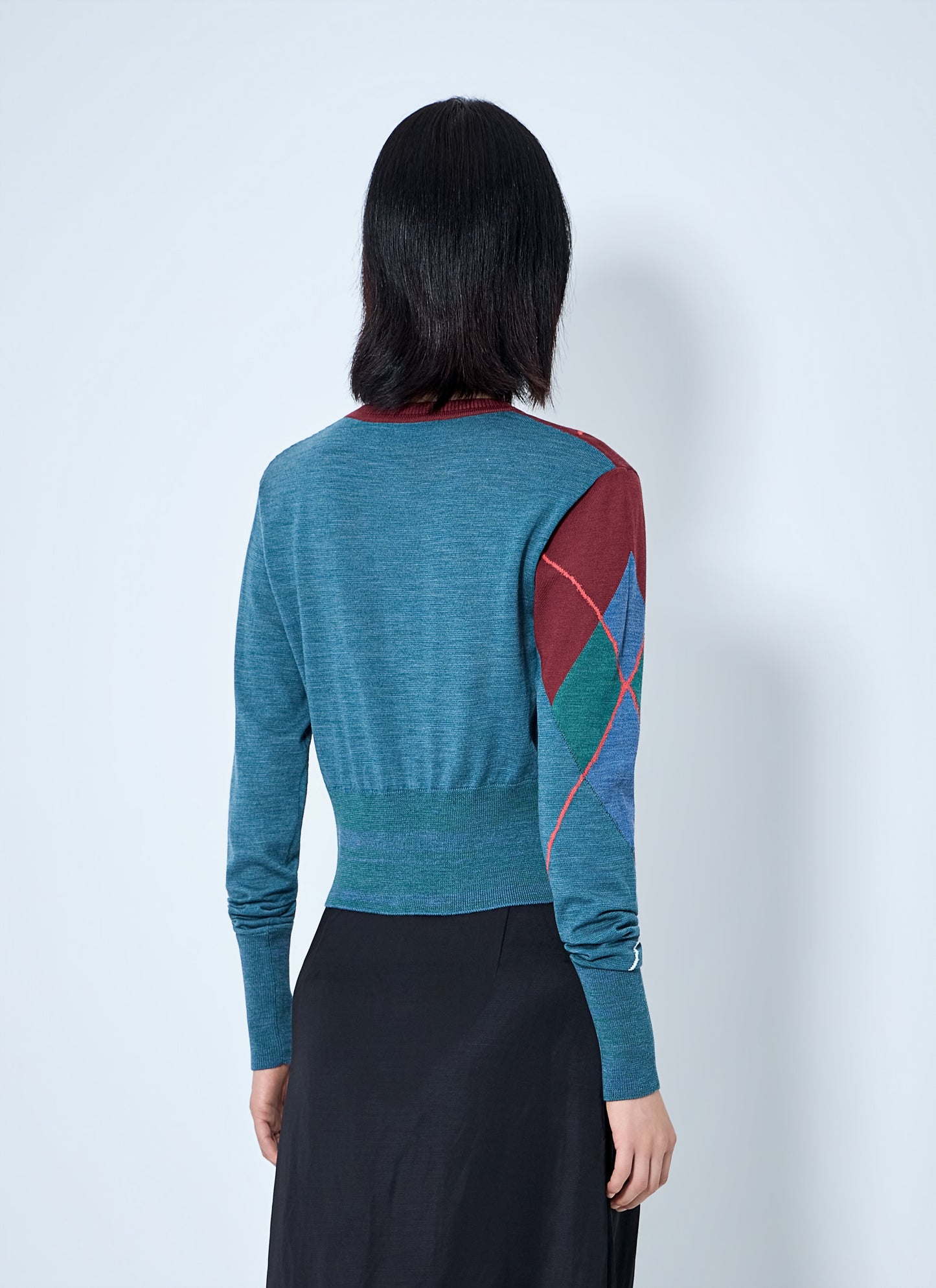 Vivienne Westwood Women Argyle Cropped Cardigan