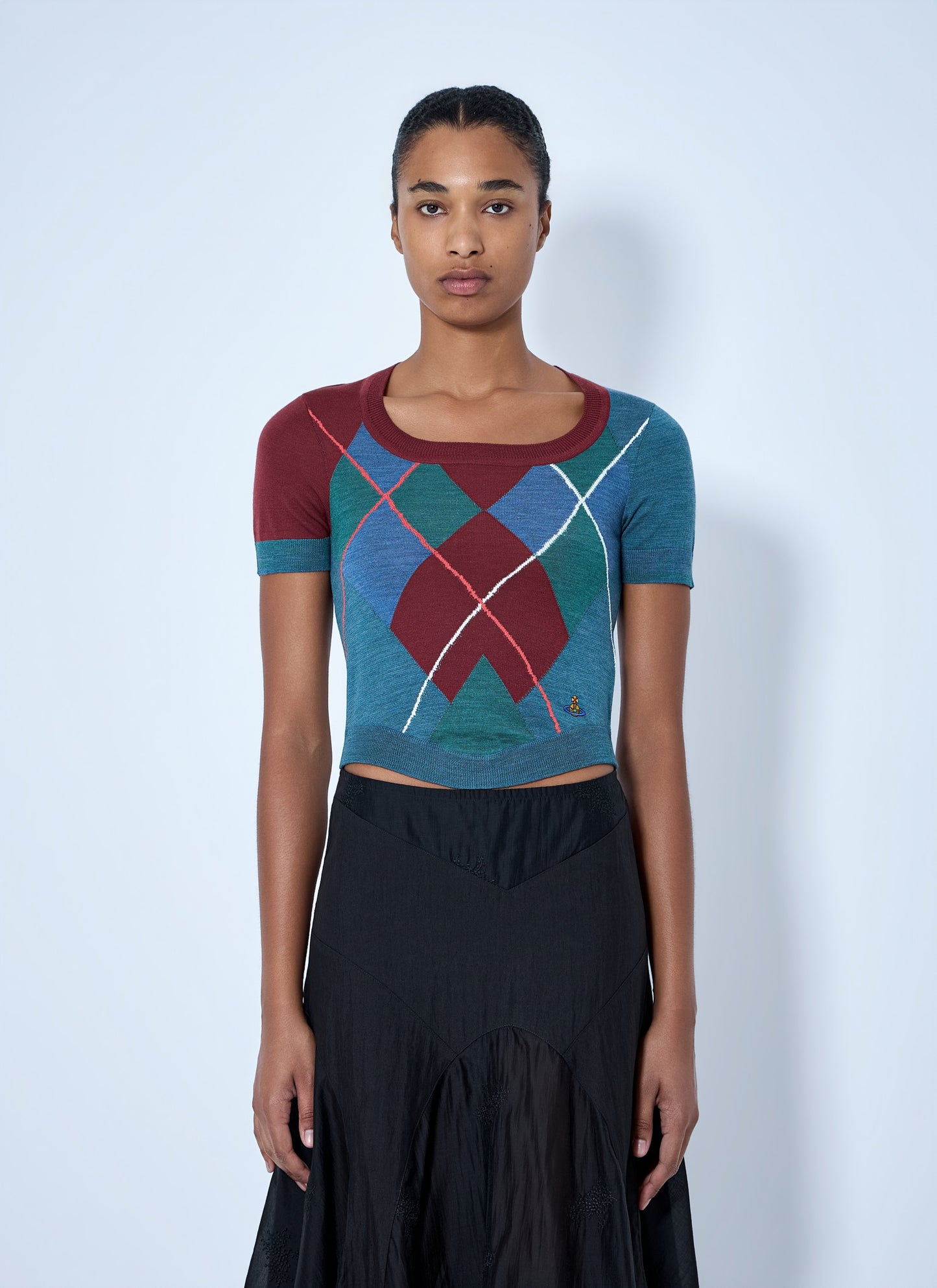 Vivienne Westwood Women Argyle Bodice Tee VIVIENNE WESTWOOD