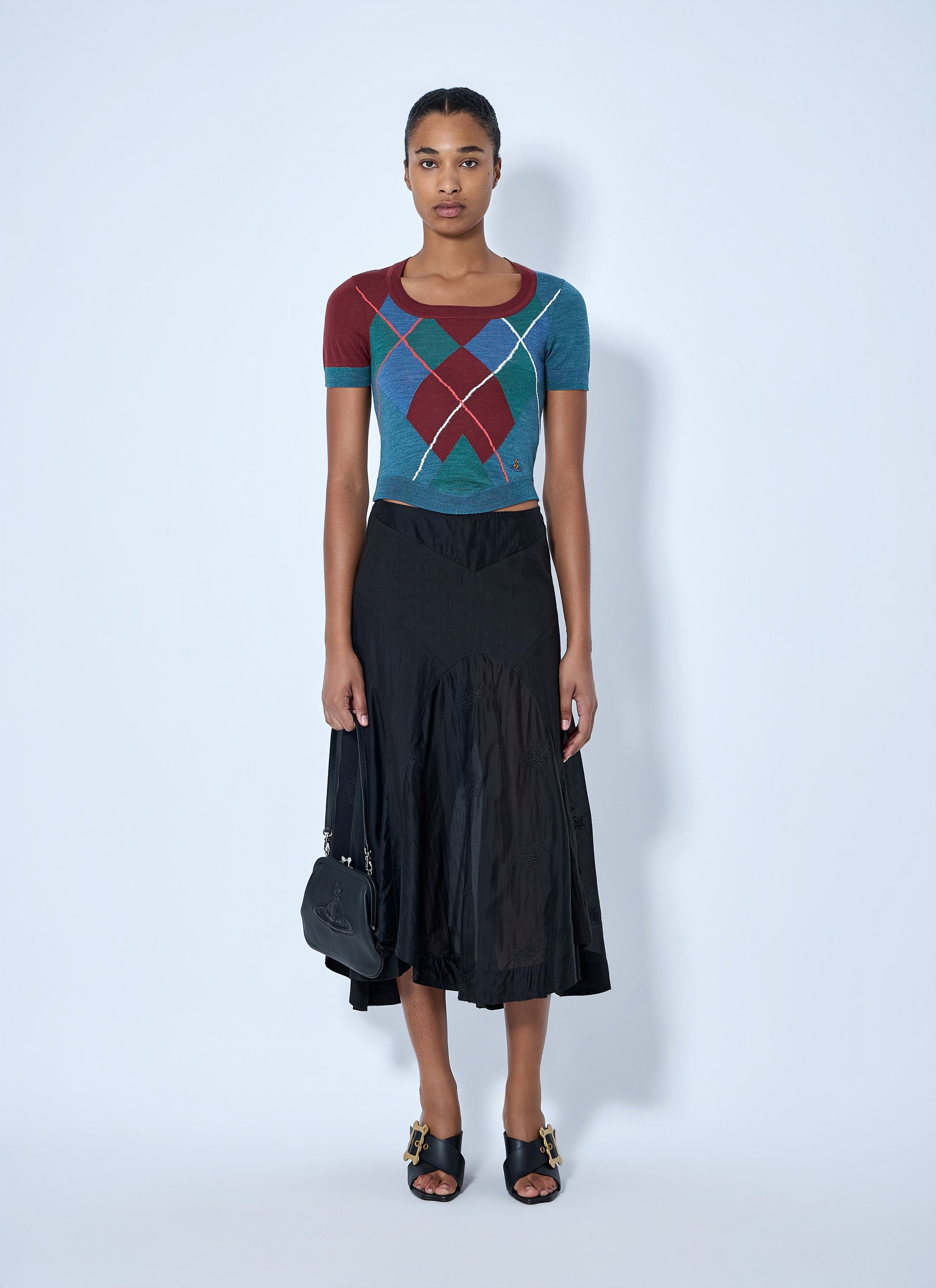 Vivienne Westwood Women Argyle Bodice Tee VIVIENNE WESTWOOD