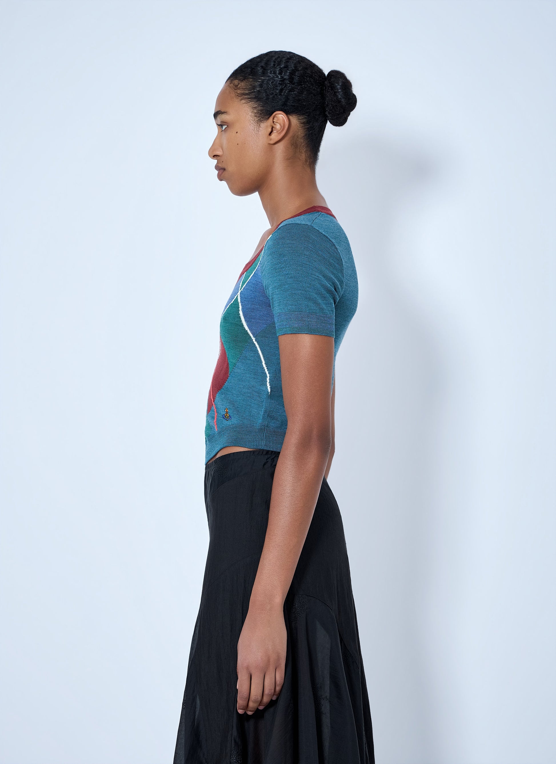 Vivienne Westwood Women Argyle Bodice Tee VIVIENNE WESTWOOD
