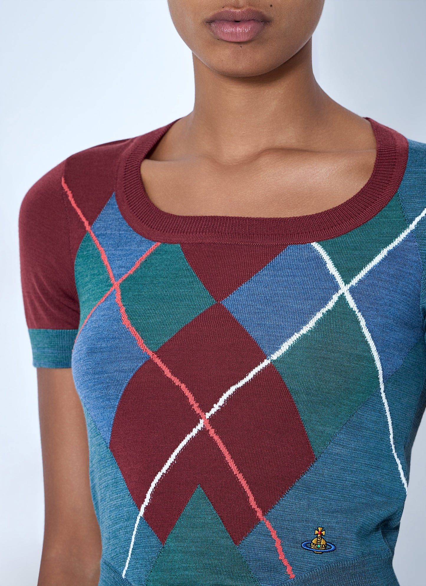 Vivienne Westwood Women Argyle Bodice Tee VIVIENNE WESTWOOD