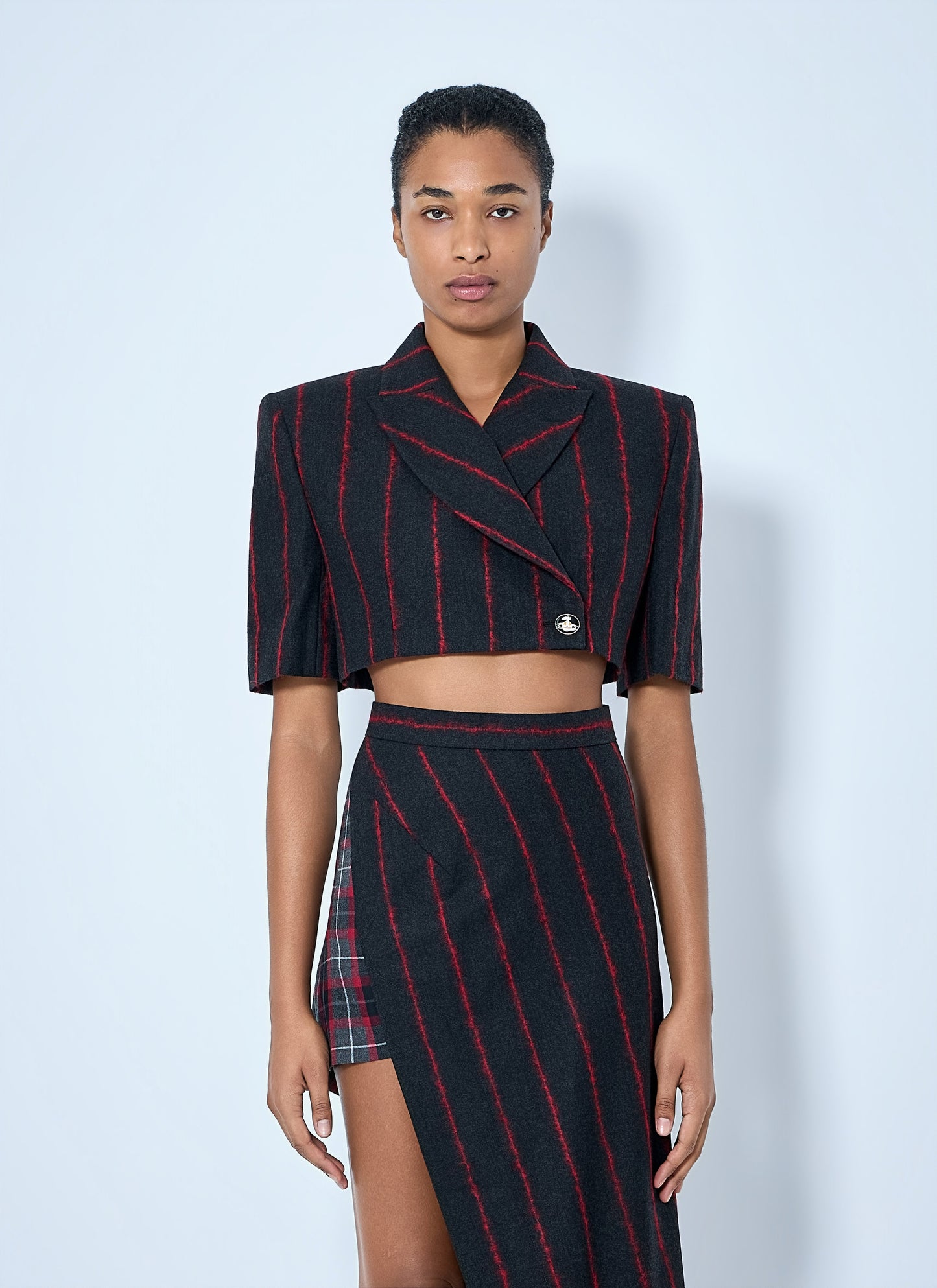 Vivienne Westwood Women Cut Off One Button Blazer VIVIENNE WESTWOOD