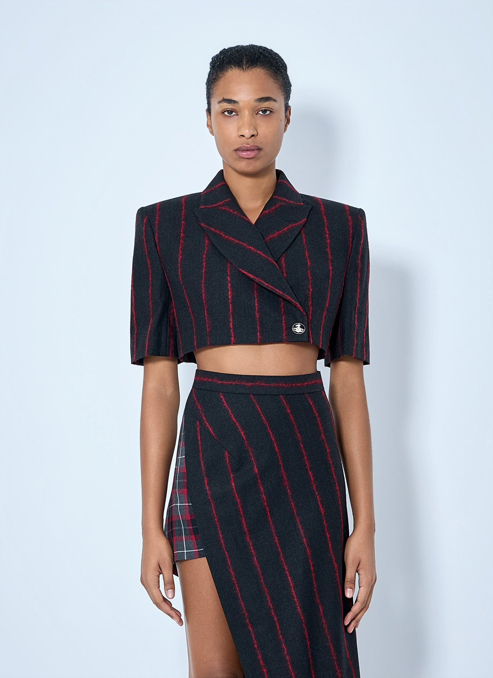 Vivienne Westwood Women Cut Off One Button Blazer VIVIENNE WESTWOOD