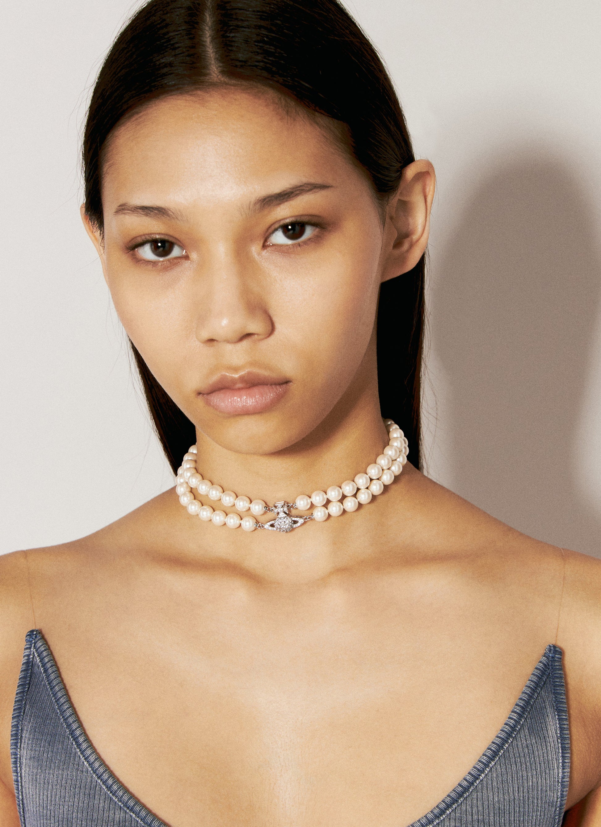 Vivienne Westwood Women Graziella Pearl Choker Necklace VIVIENNE WESTWOOD