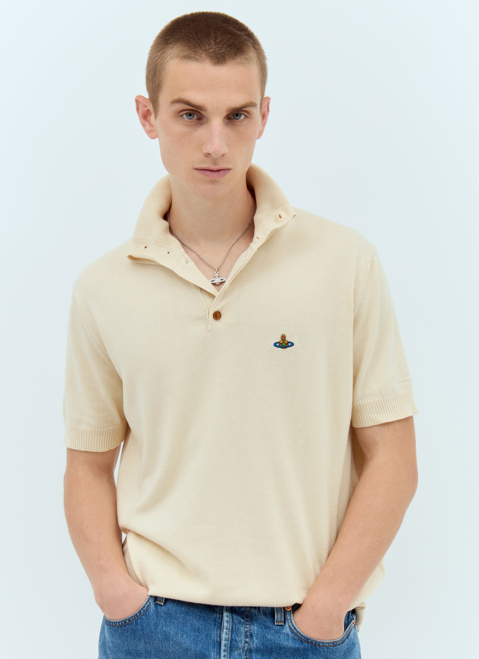 Vivienne Westwood Men Mini Bas Relief Necklace VIVIENNE WESTWOOD