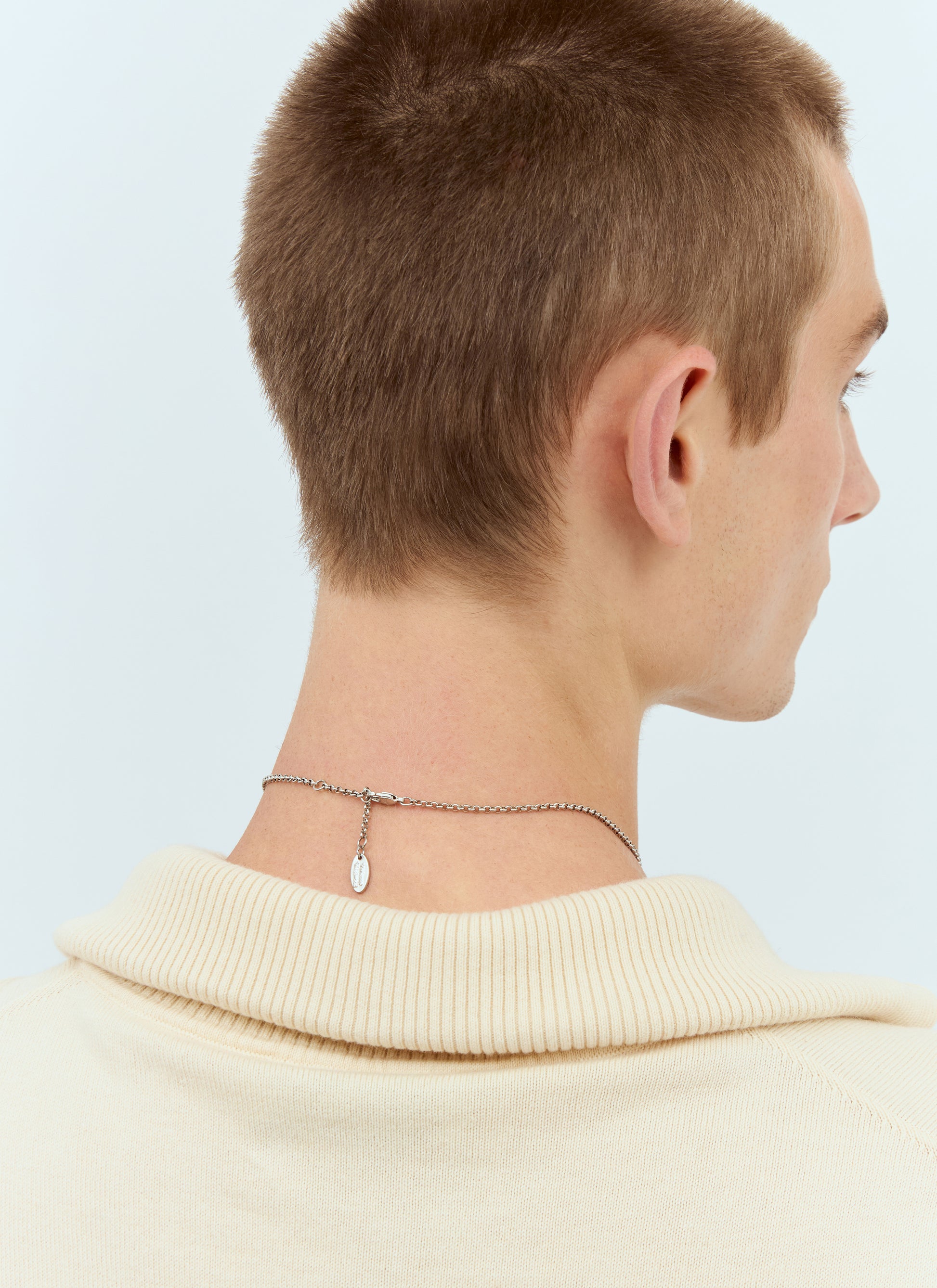 Vivienne Westwood Men Mini Bas Relief Necklace VIVIENNE WESTWOOD
