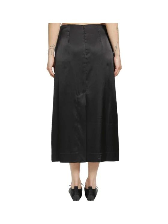 Simone Rocha Women Poppy Motif Pencil Skirt Black SIMONE ROCHA