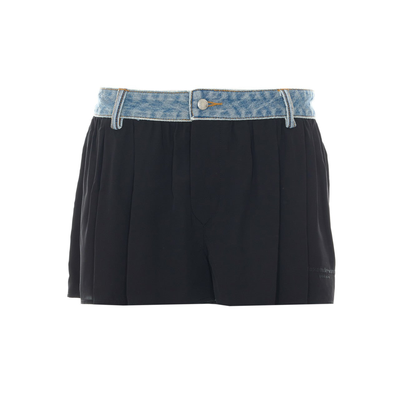 Alexander Wang Women Waistband Mid-Rise Shorts ALEXANDER WANG