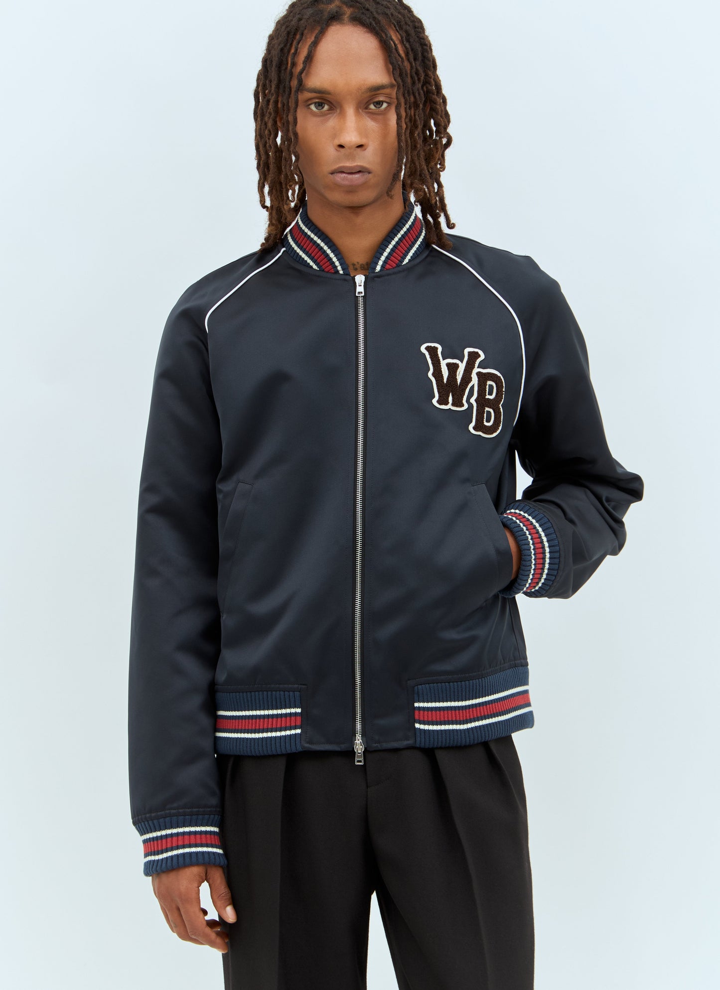Wales Bonner Men Marvel Bomber Jacket Wales Bonner