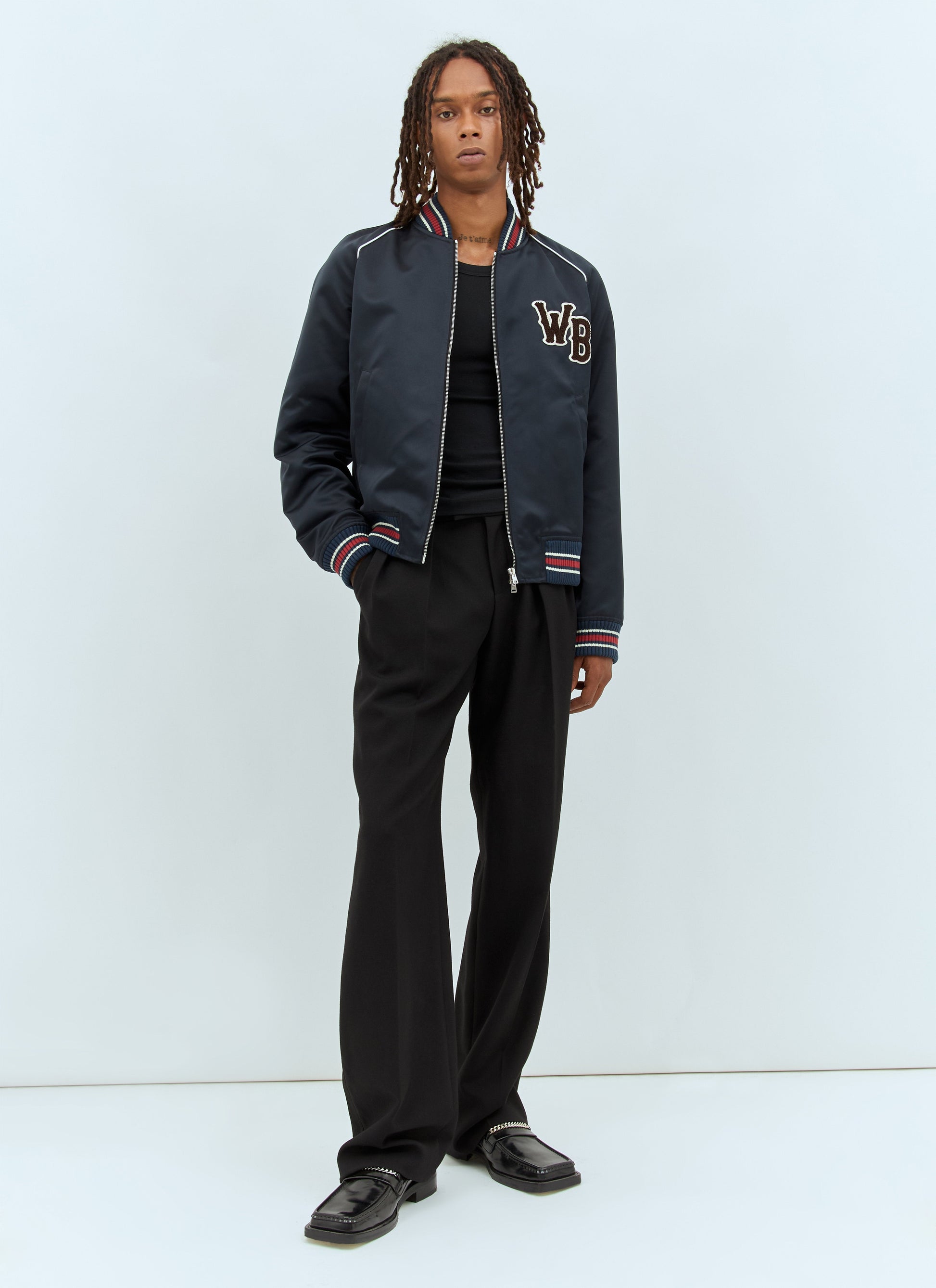Wales Bonner Men Marvel Bomber Jacket Wales Bonner