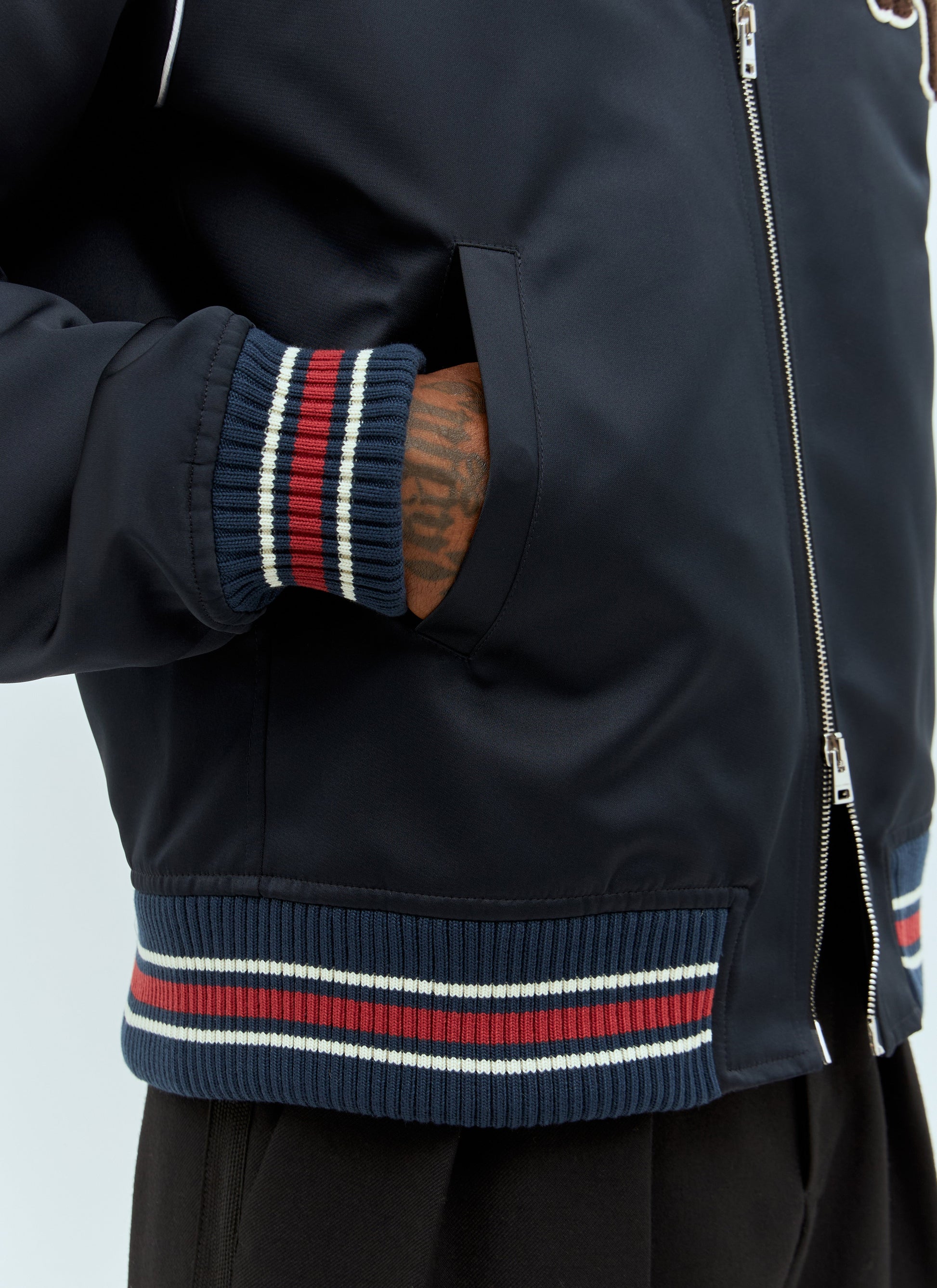 Wales Bonner Men Marvel Bomber Jacket Wales Bonner