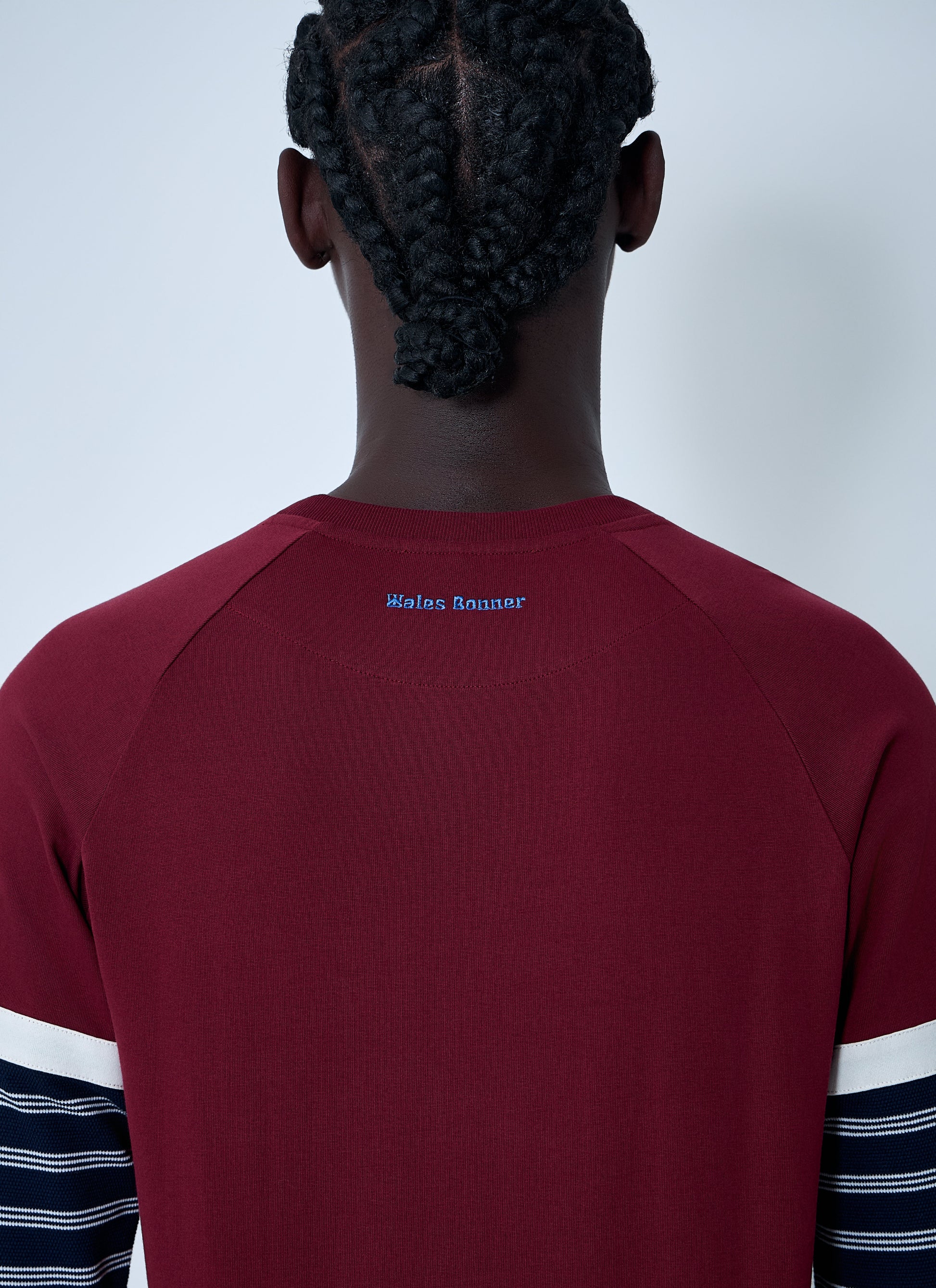 Wales Bonner Men Logo Motif T-Shirt WALES BONNER